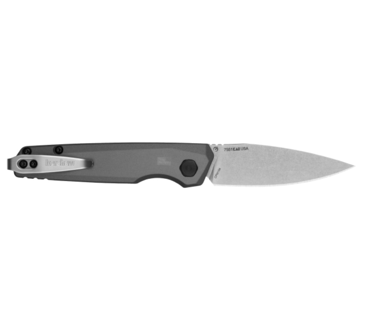 Kershaw Launch 18 Dark Gray Handles w/ CPM-154 7551