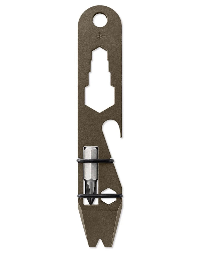 Toor Knives Multi-Tool Bronze Titanium Keychain