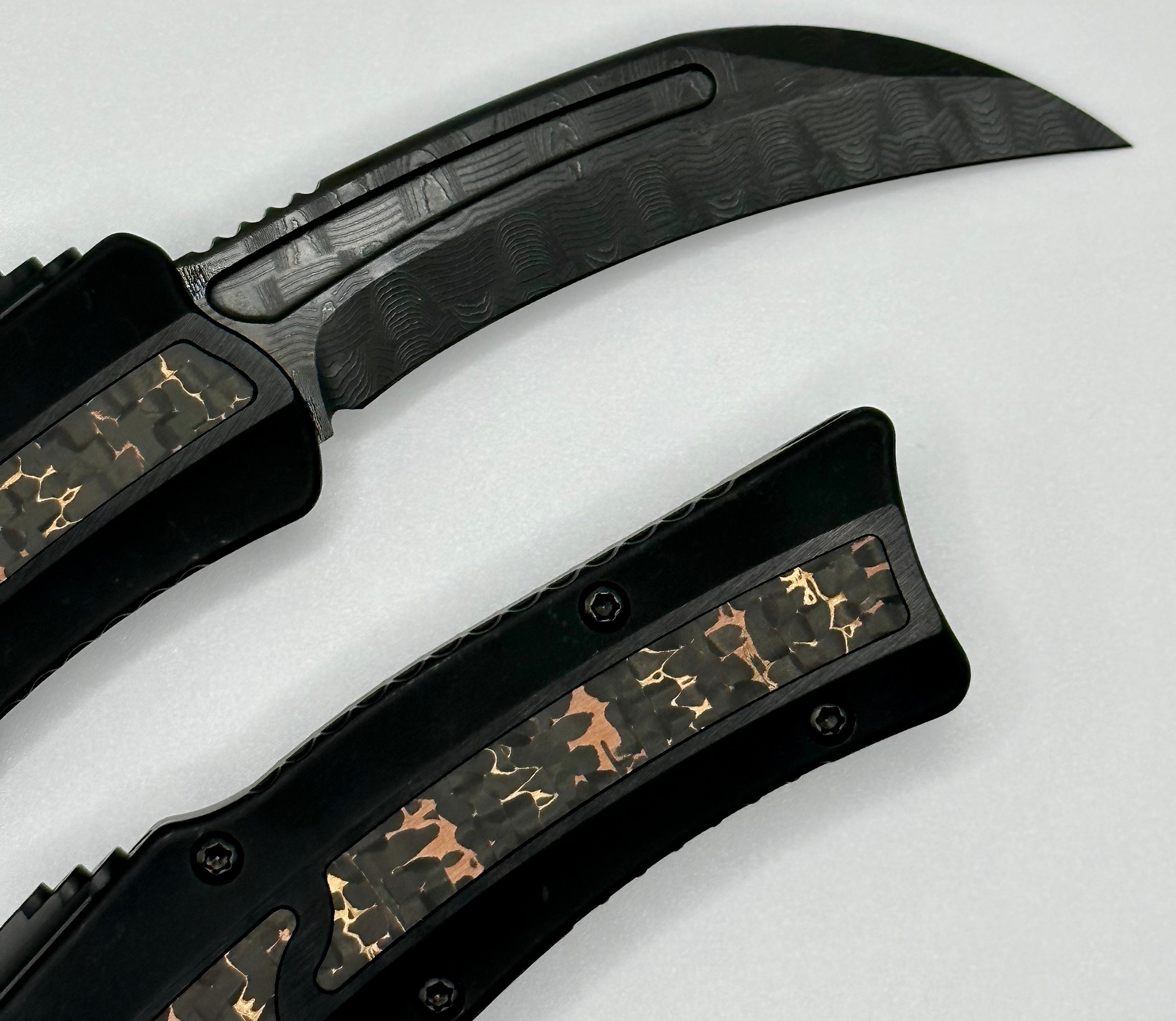 Heretic Custom ROC Vegas Forge DLC & Fat Carbon Snakeskin Inlays