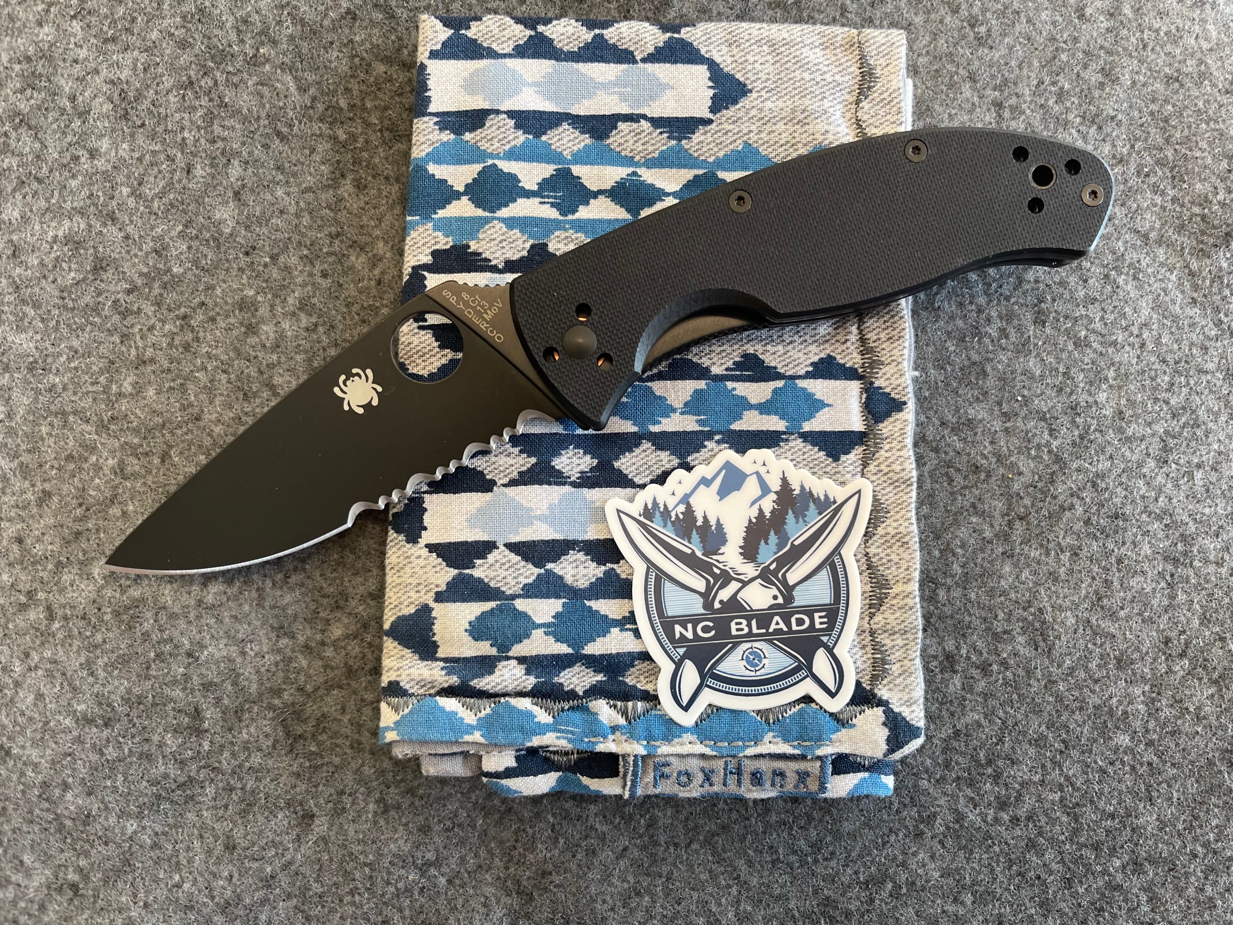 Spyderco Tenacious G-10 Black C122GBBKPS