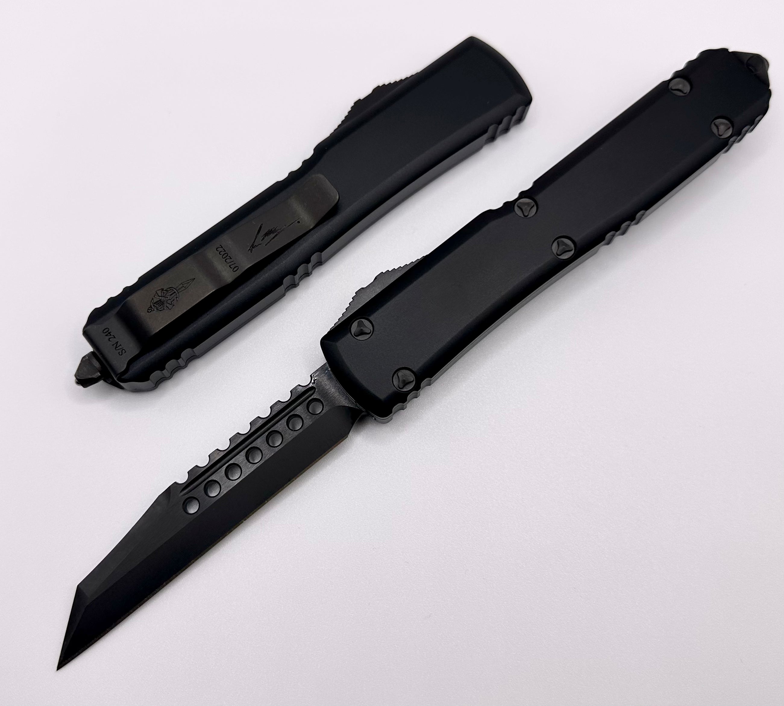 Microtech Ultratech Warhound DLC Shadow 119W-1DLCTSH