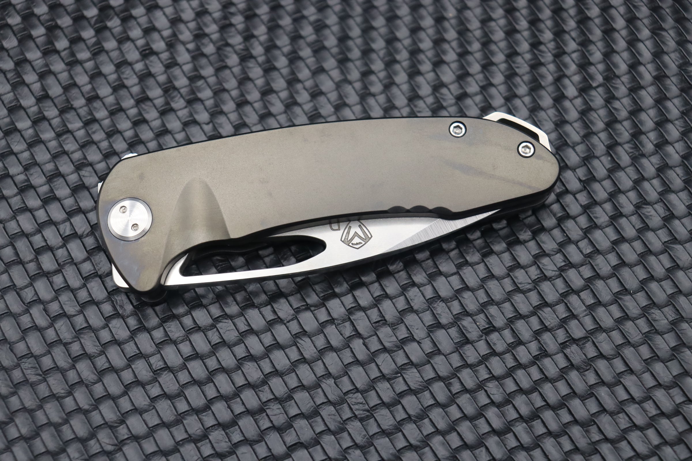 Medford Knife On Belay Tumbled Finish & PVD Handles