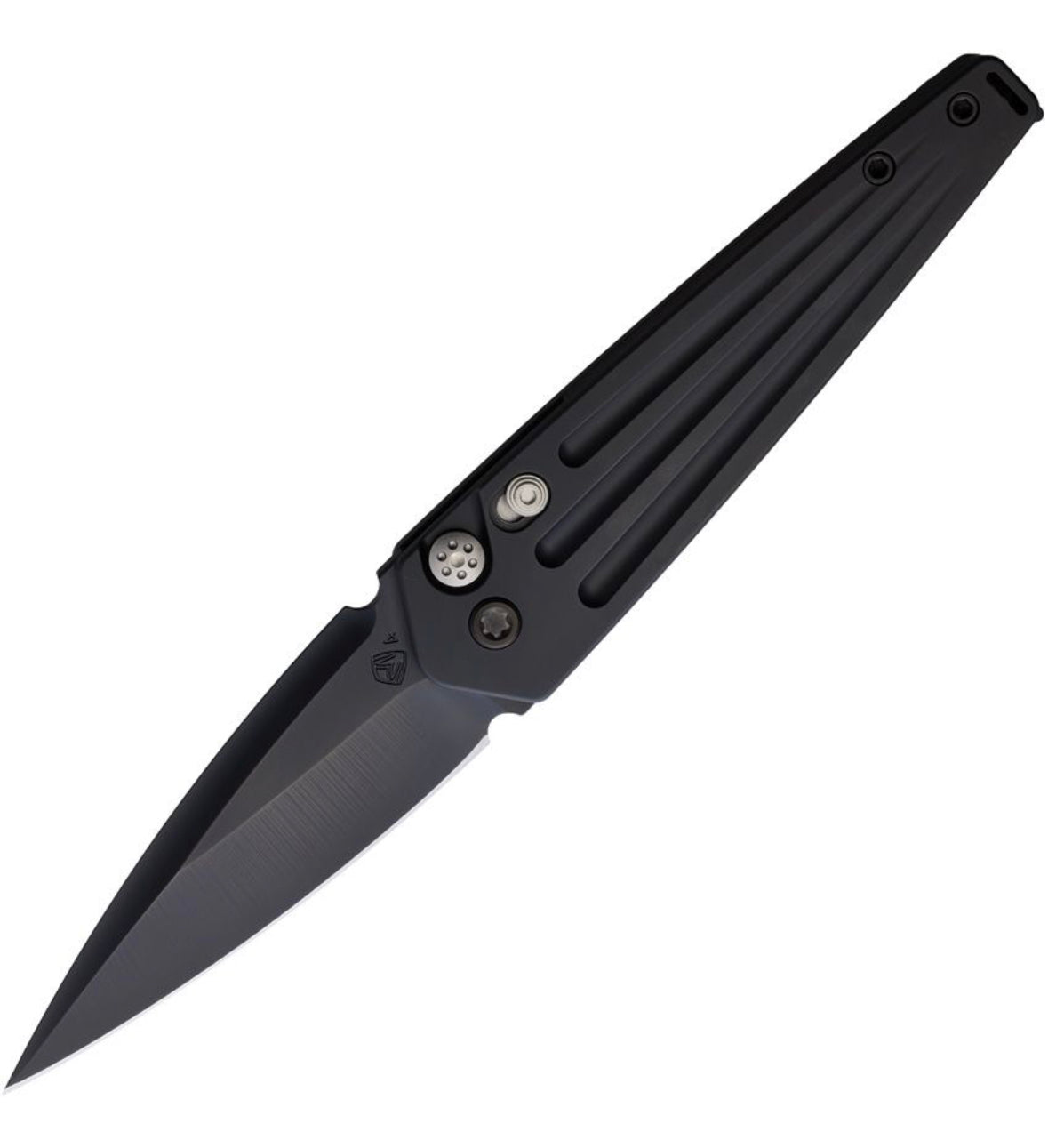 Medford Knife Nosferatu Auto DLC Handles w/ DLC Hardware/Clip & DLC S45VN MDNAPQ30PVTP