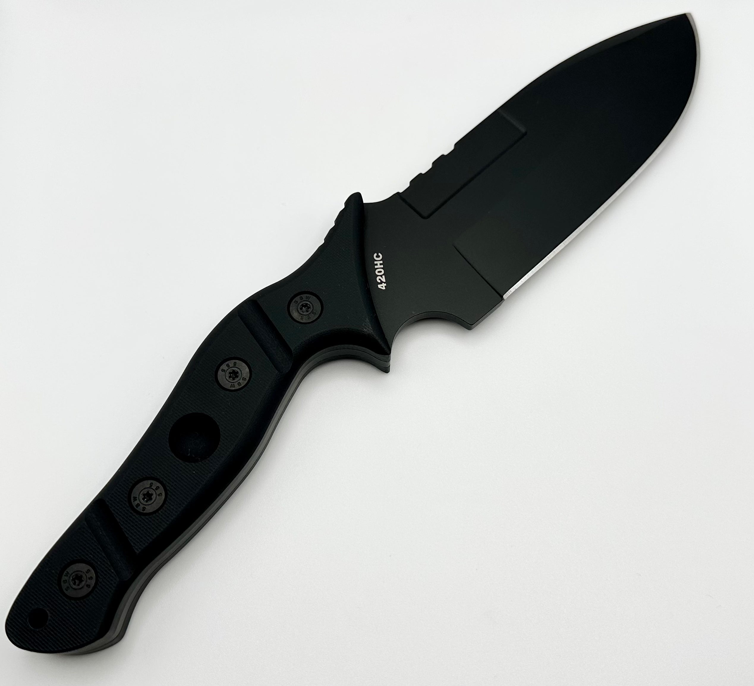 Sniper Bladeworks Mamu Black G-10 & PVD 420HC MAMUBLKBLK