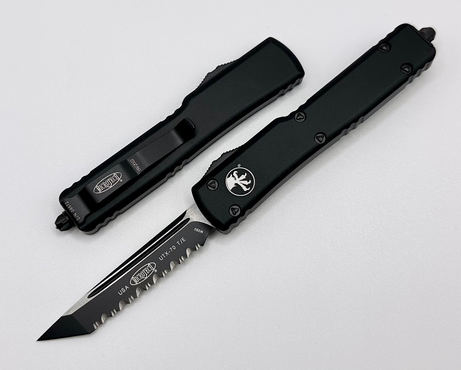 Microtech UTX-70 T/E Fully Serrated Tactical Standard 149-3T