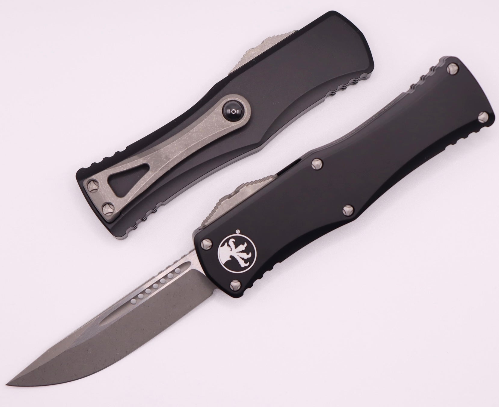 Microtech Hera Single Edge Apocalyptic Standard & Black 703-10AP