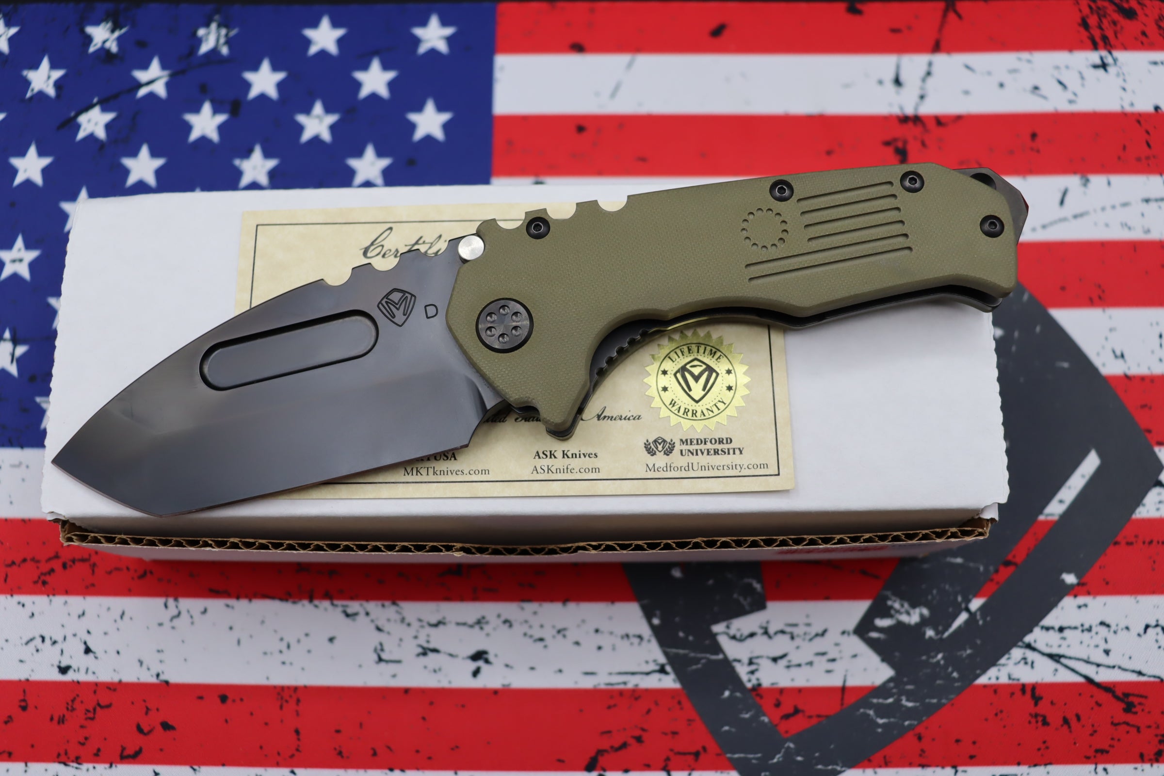 Medford Scout Praetorian M&P OD Green G10