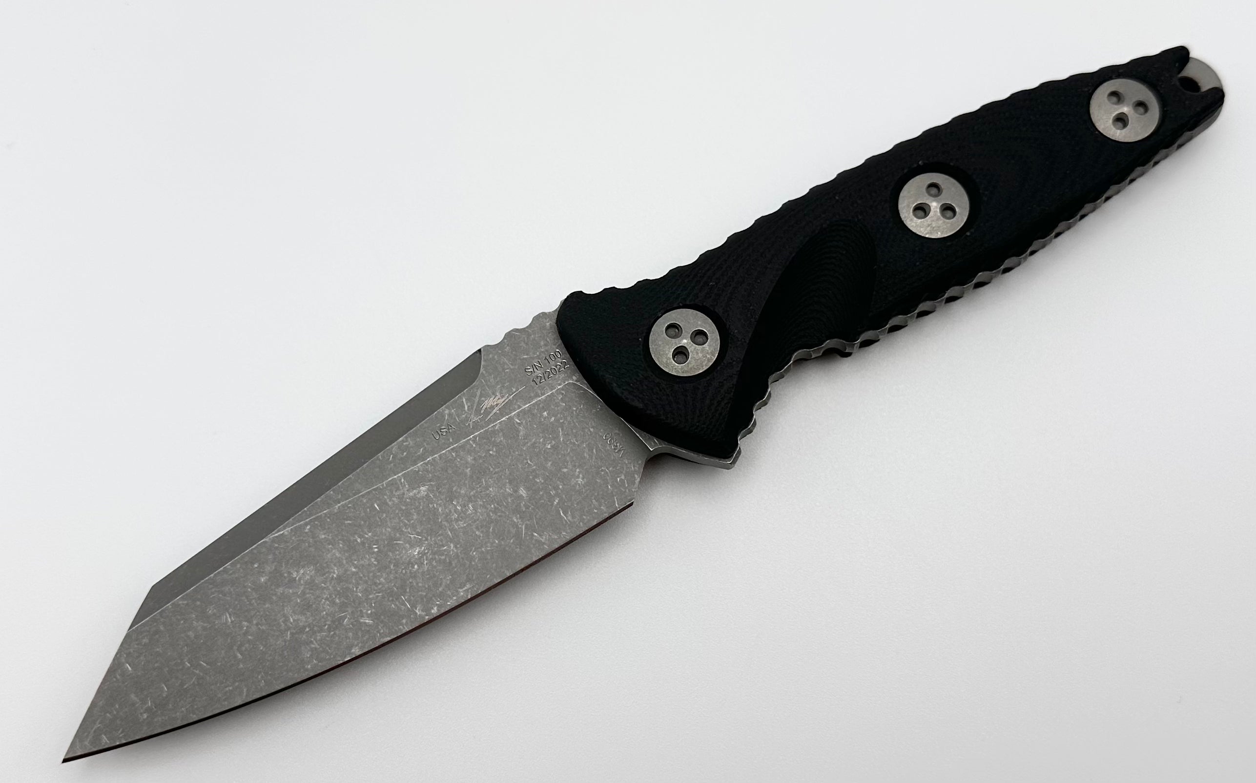 Microtech Socom Alpha Mini Warcom Apocalyptic Standard 93M-10AP