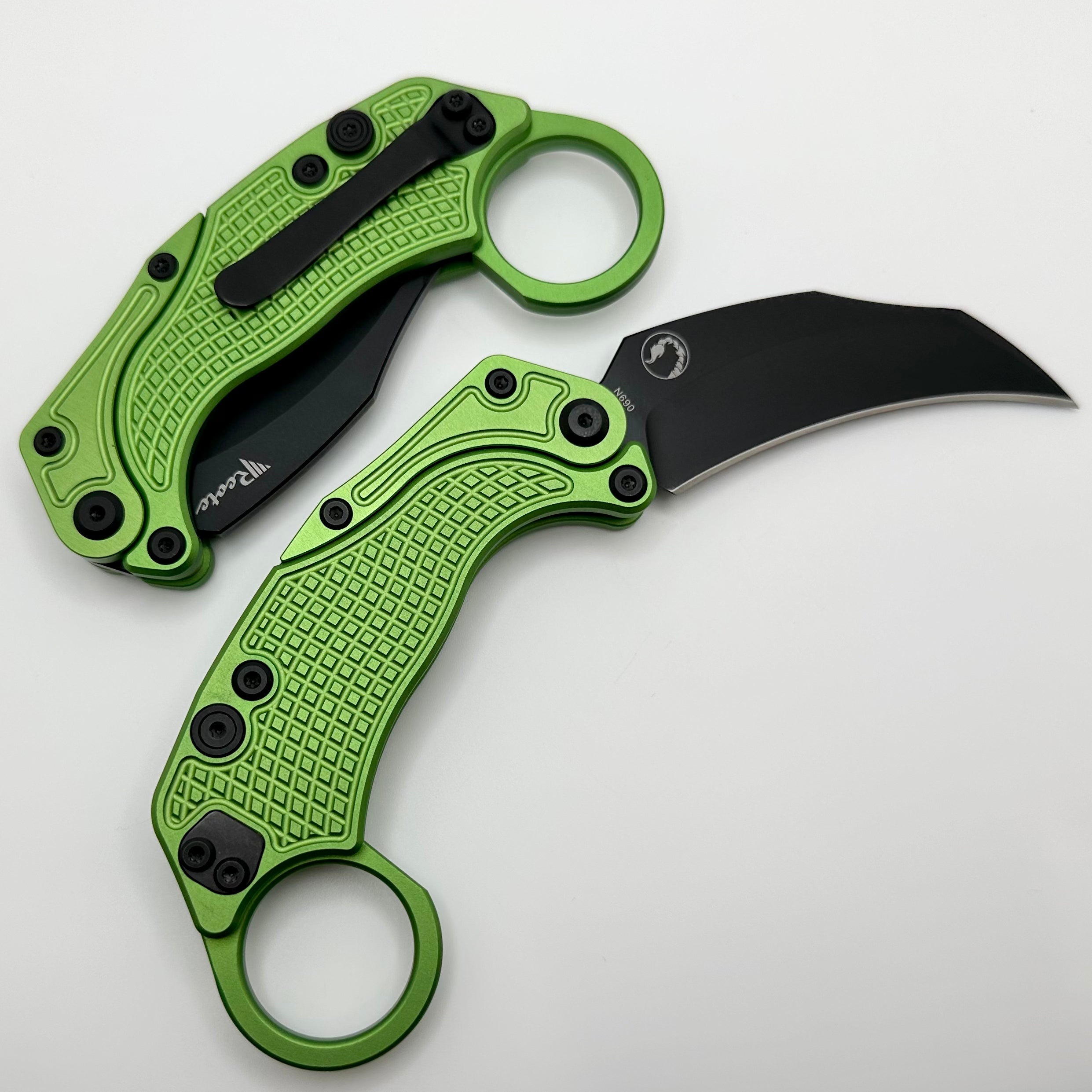 Reate EXO-K Aluminum Oxidized Green w/ PVD N690