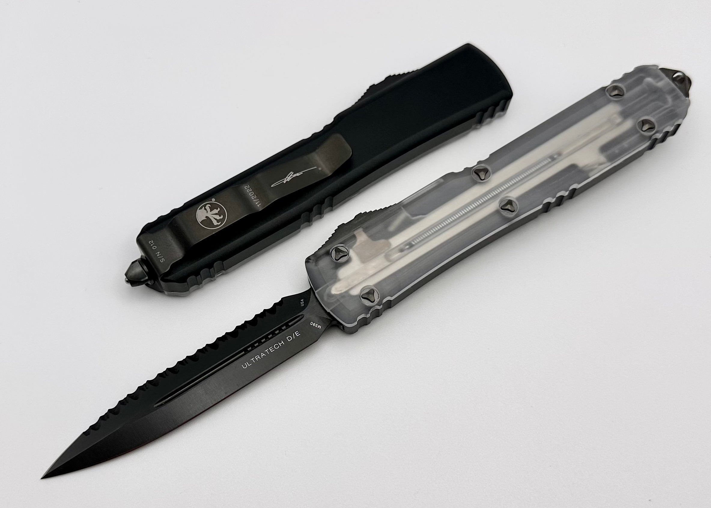 Microtech Ultratech Clear Top DLC 122-3DLCTCLS ONE PER HOUSEHOLD