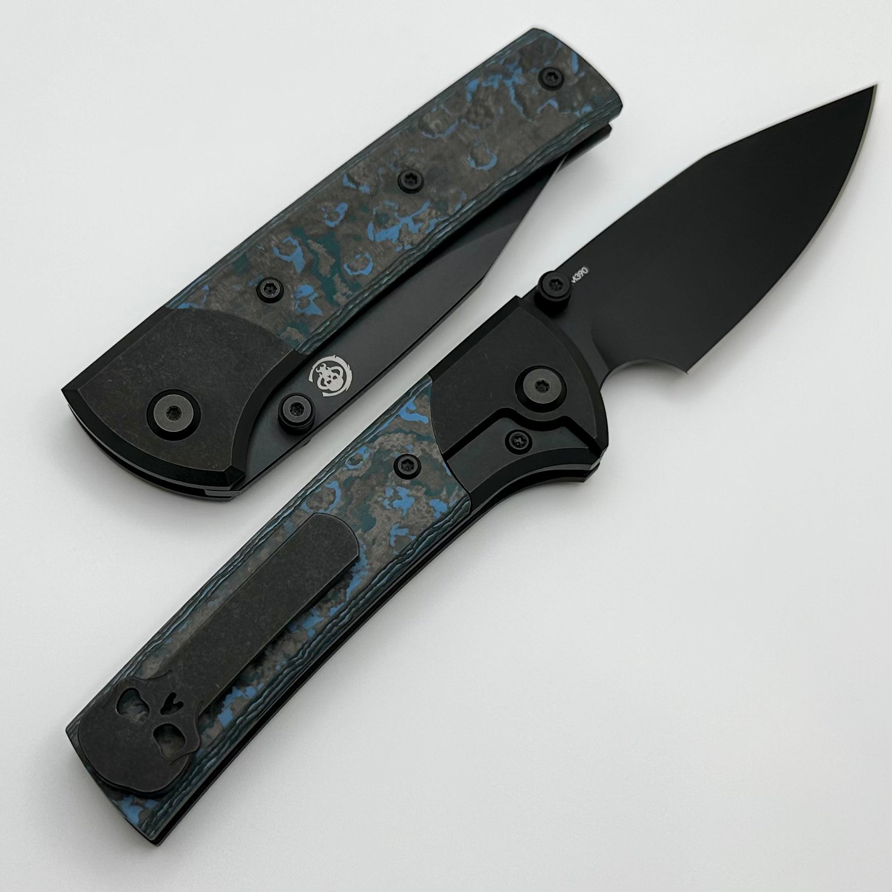 Chaves Scapegoat PVD Titanium w/ Artic Storm Inlays & PVD M390 Exclusive