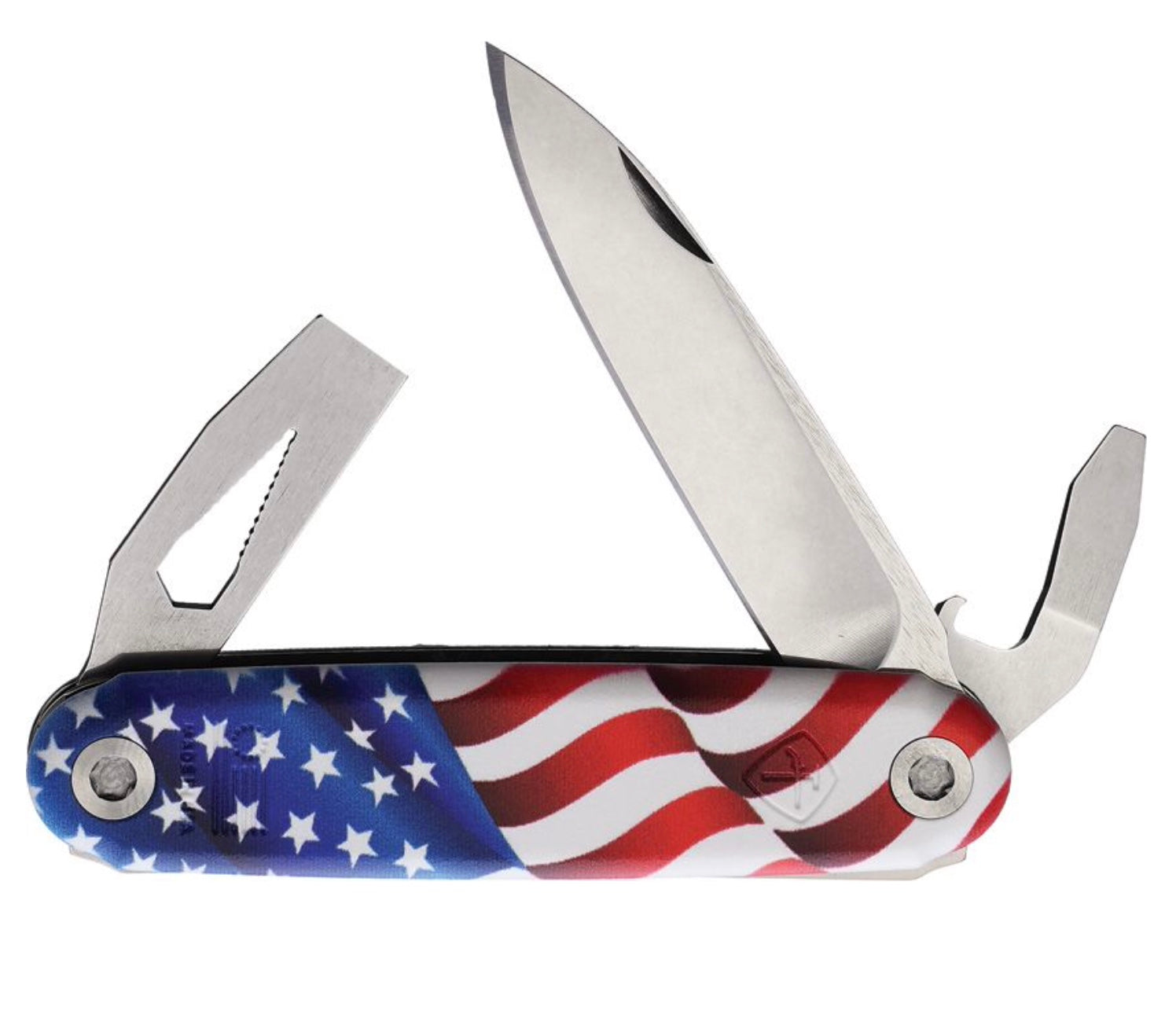 Medford American Service Knife ASK Jefferson w/ American Flag Artwork ASK001FLG