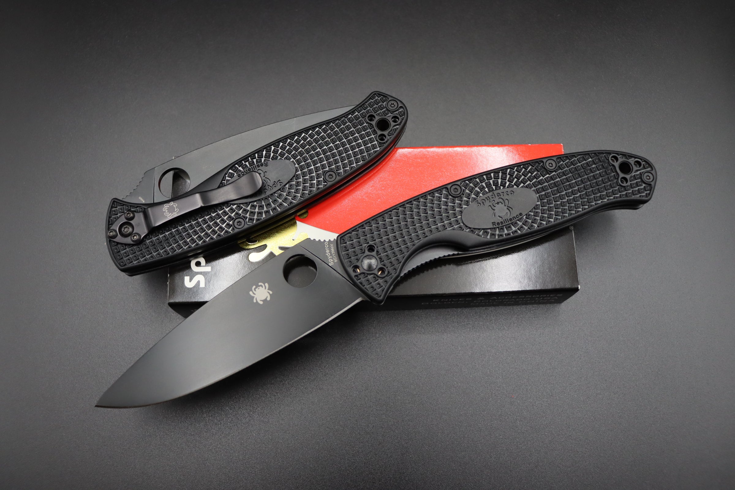 Spyderco Resilience Lightweight Black C142PBBK