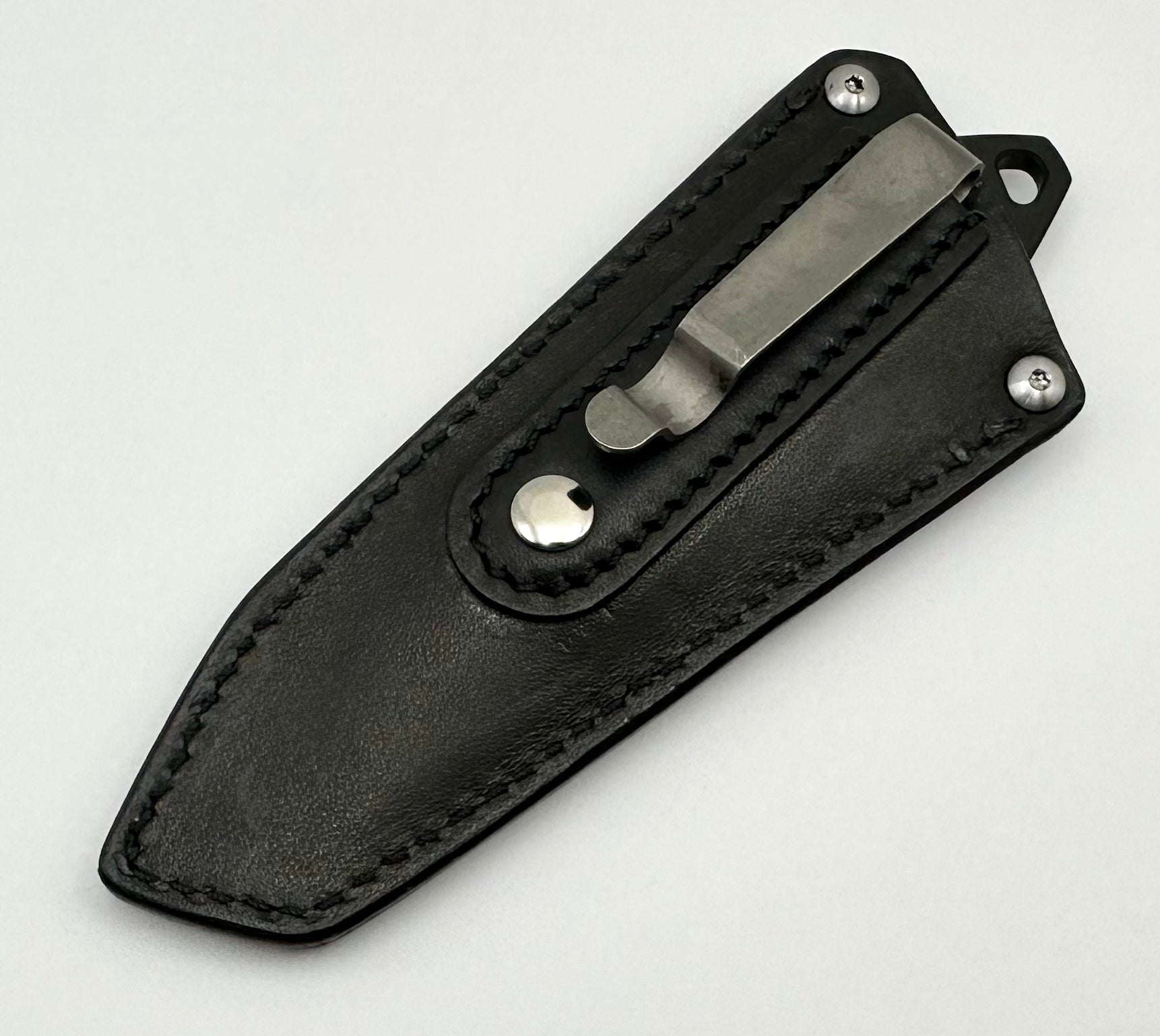 Suprlativ The Hella Black Carbon Fiber & PVD M390 Fixed Blade