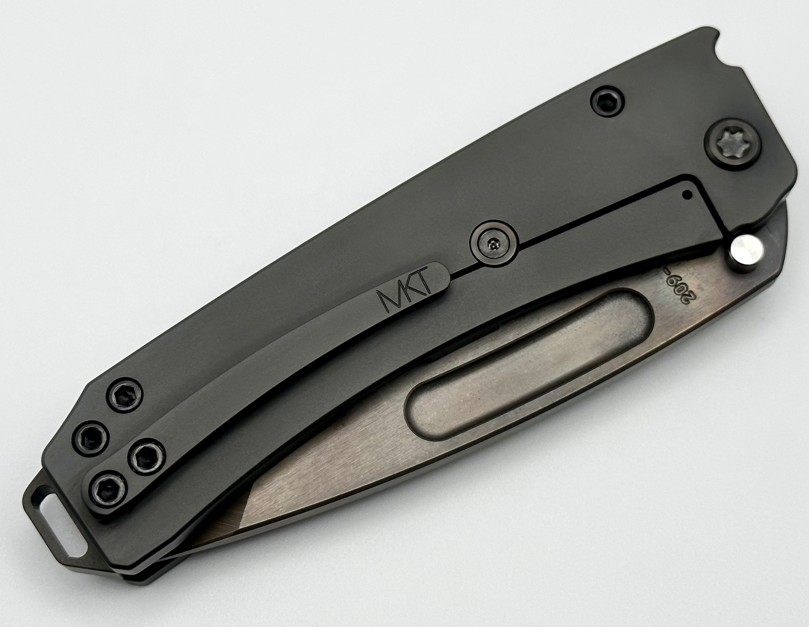 Medford Midi Marauder Vulcan S45 Tanto & PVD Handles w/ PVD Hardware/Clip