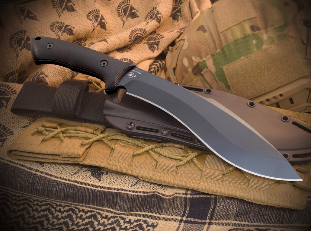 Spartan Harsey Kukri Black Fixed Blade SBSL007BK