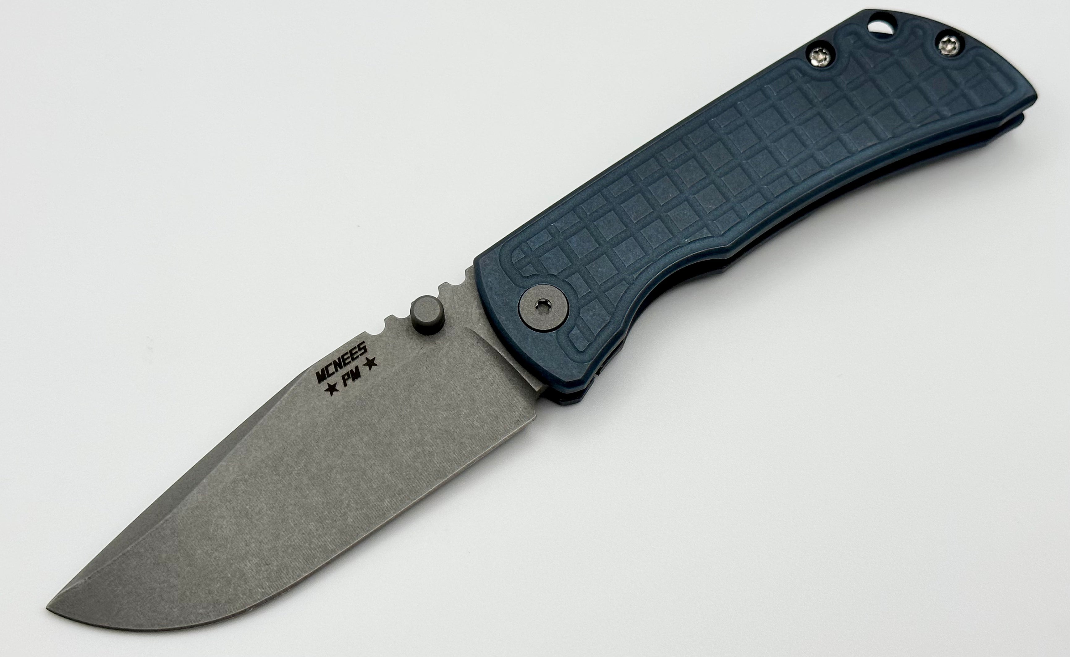 McNees Performance Machined Mac 2 3 Matte Stonewash Blue Frag