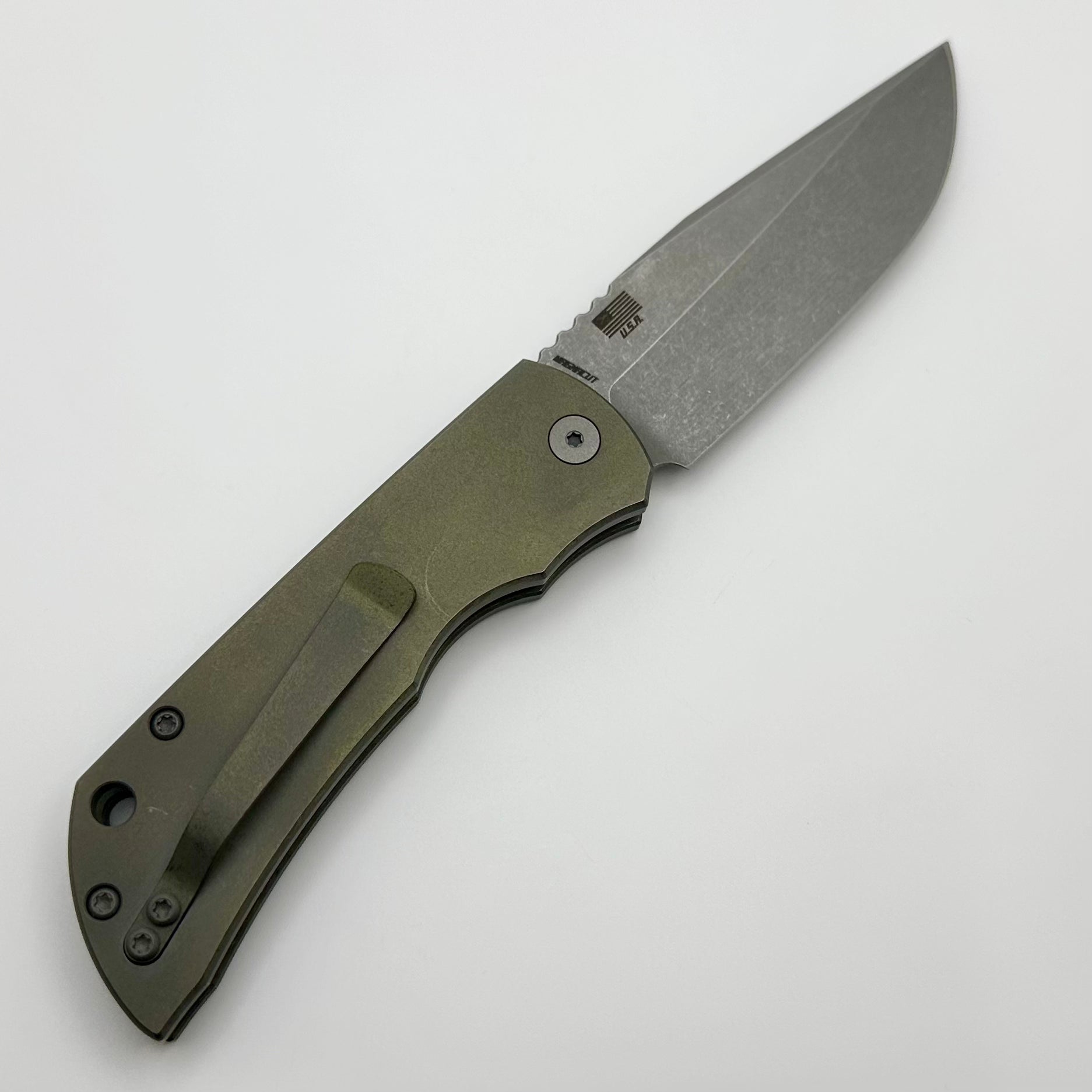 McNees PM Mac 2 Full Titanium Auto Atomic Green/Bronze & MagnaCut