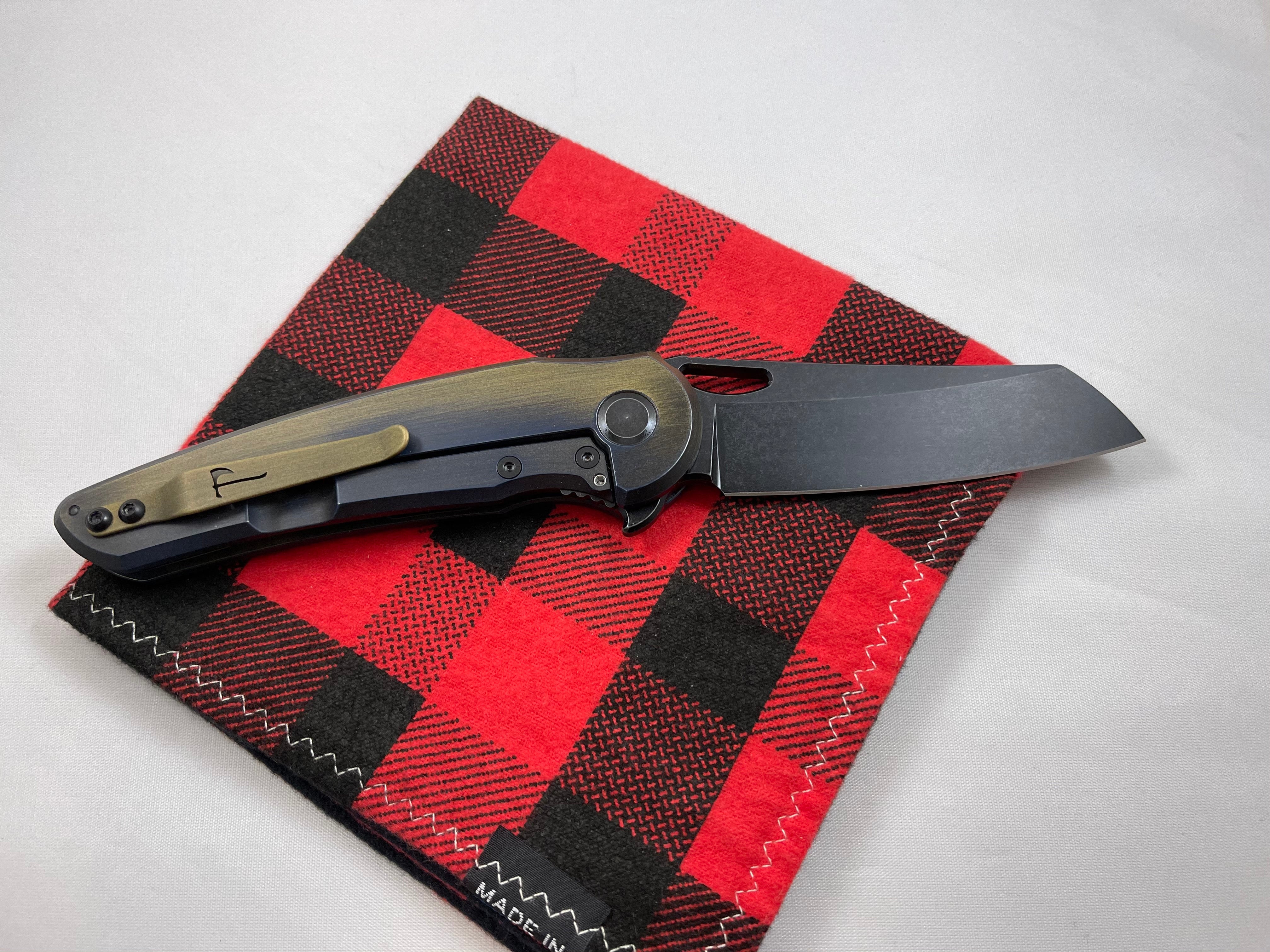 Jake Hoback Knives OSF Mid Tech Navy Heros