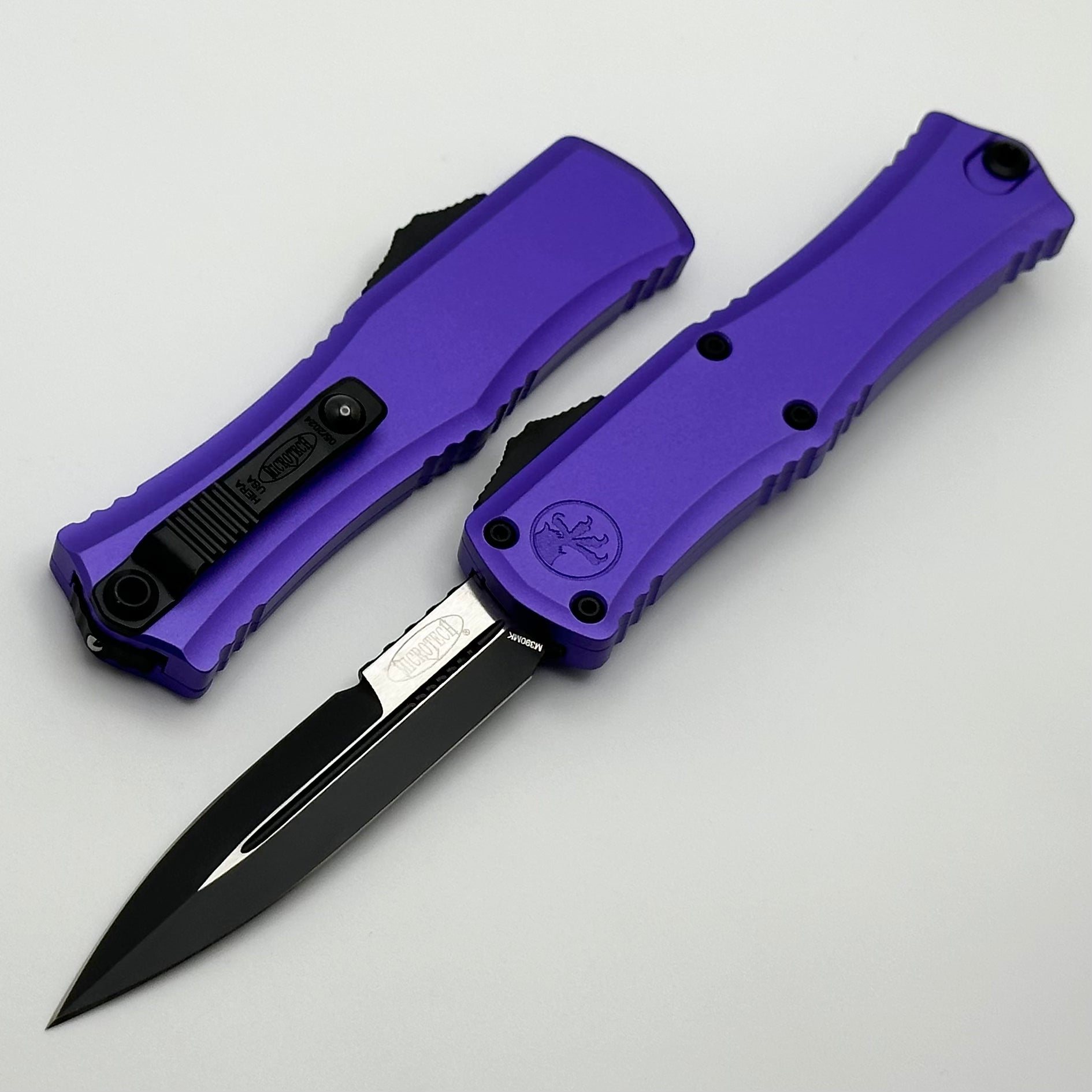 Microtech Knives Mini Hera Purple Standard w/ Bayonet M390MK 1701M-1PU