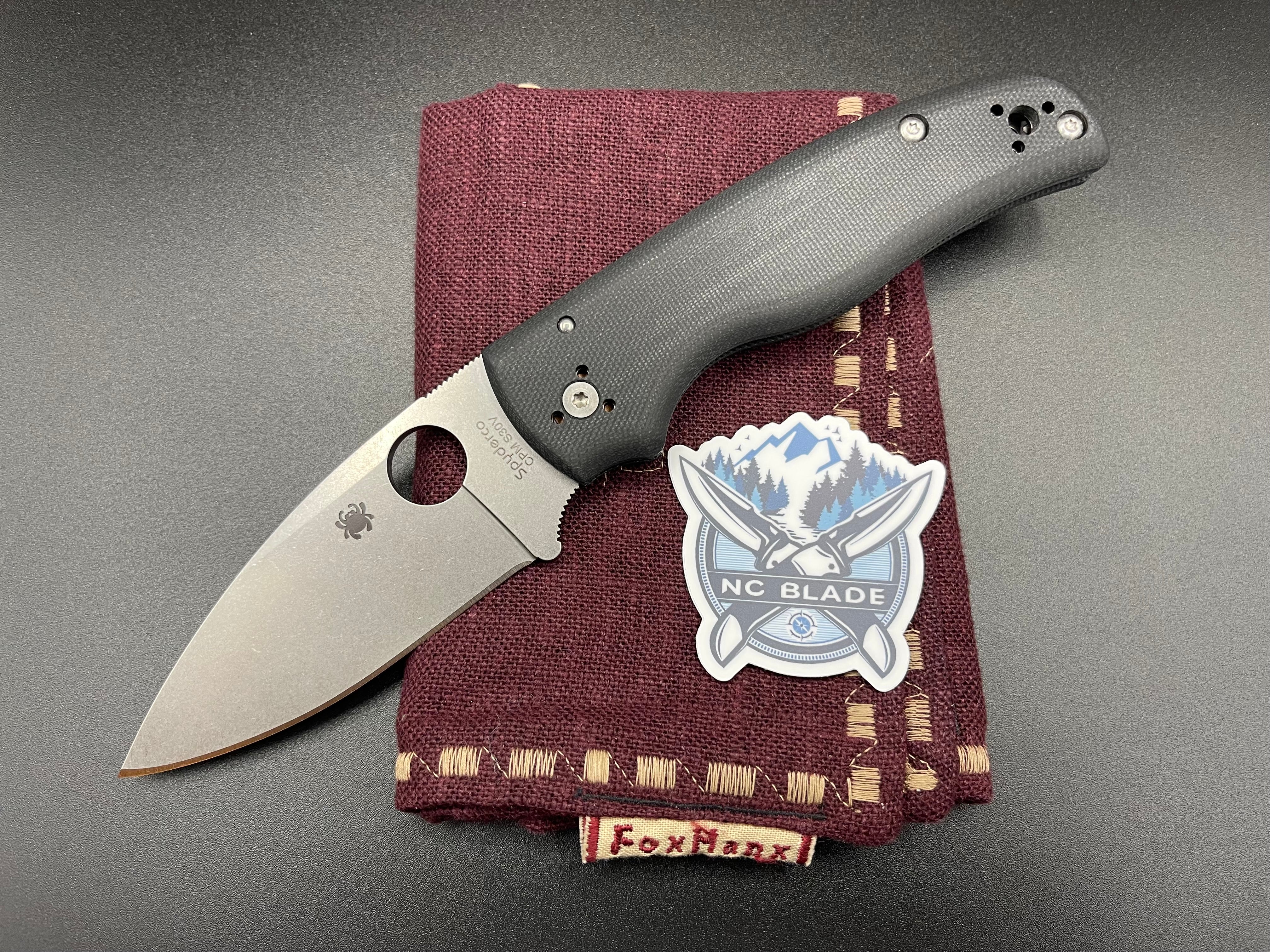 Spyderco Knives Shaman Black G10 & S30V C229GP