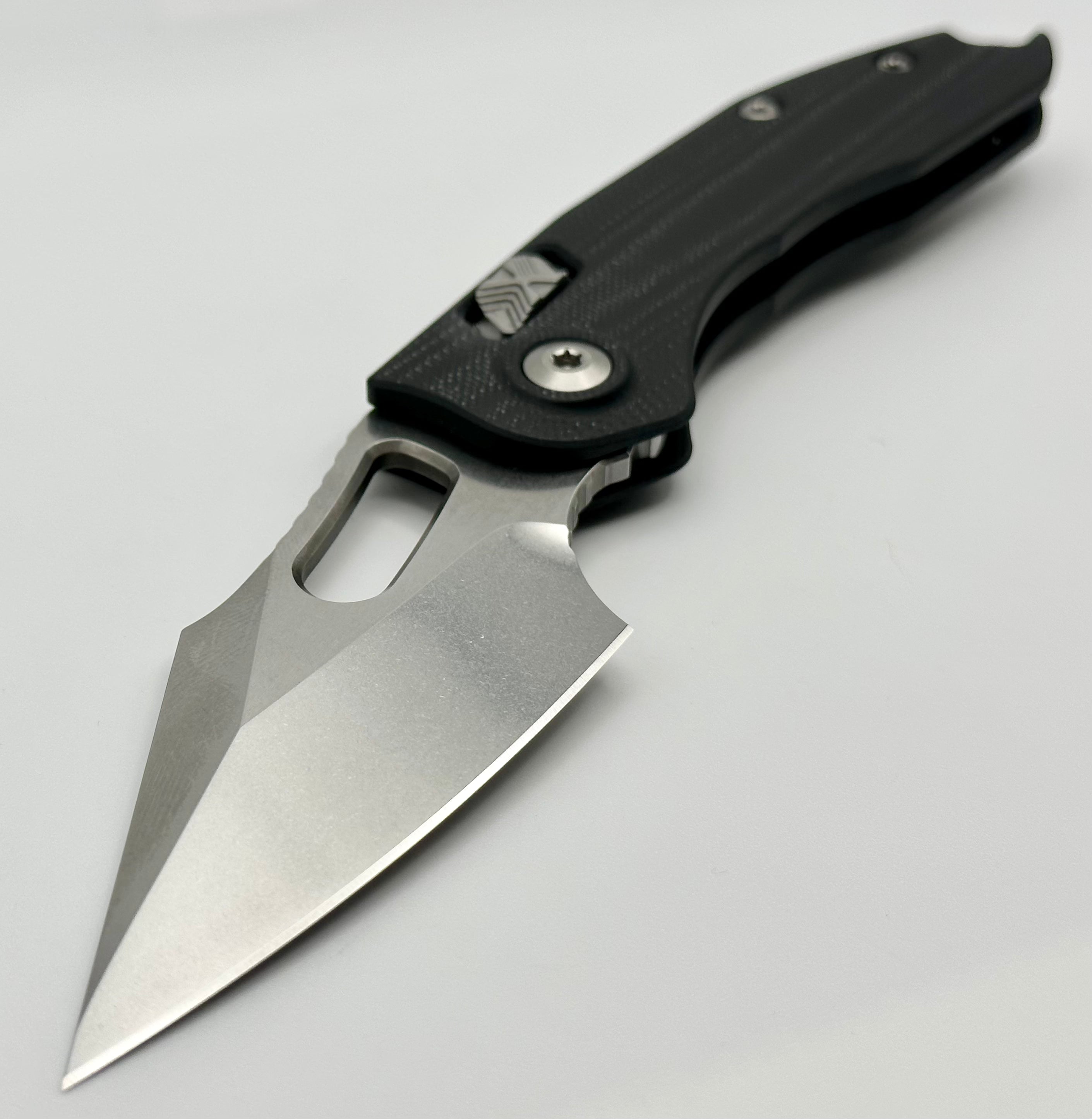 Marfione Custom & Borka Blades Custom Prototype RAM-LOK Manual Stitch w/ Stonewash RWL-34 & G-10