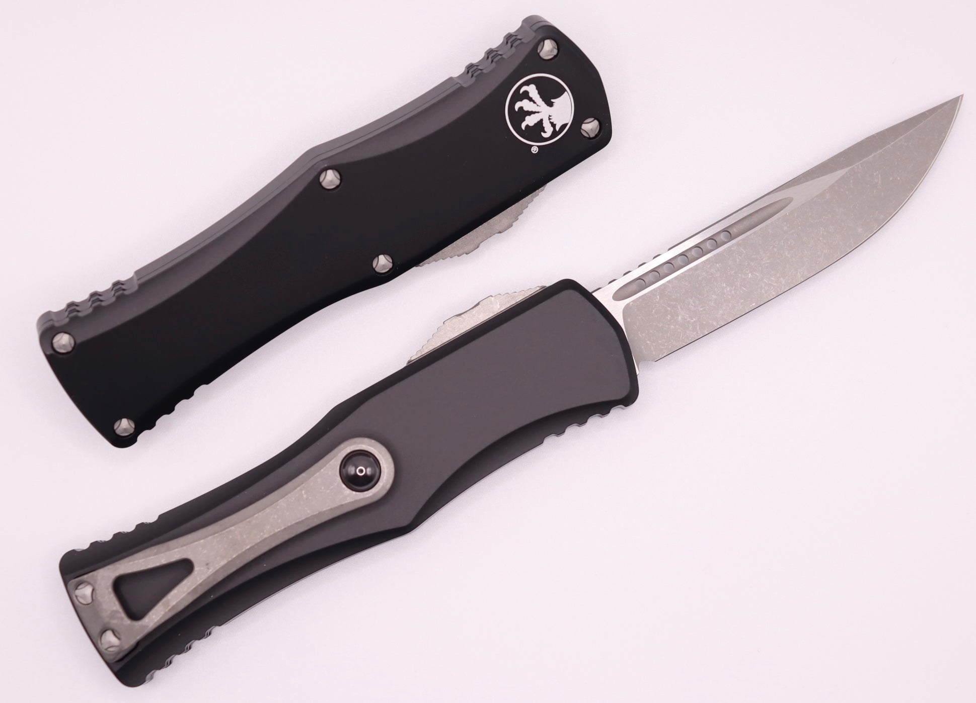 Microtech Hera Single Edge Apocalyptic Standard & Black 703-10AP