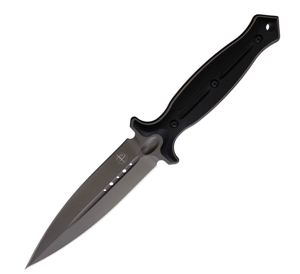 Begg Knives Filoso Dagger Gray 1095 Fixed Blade 6