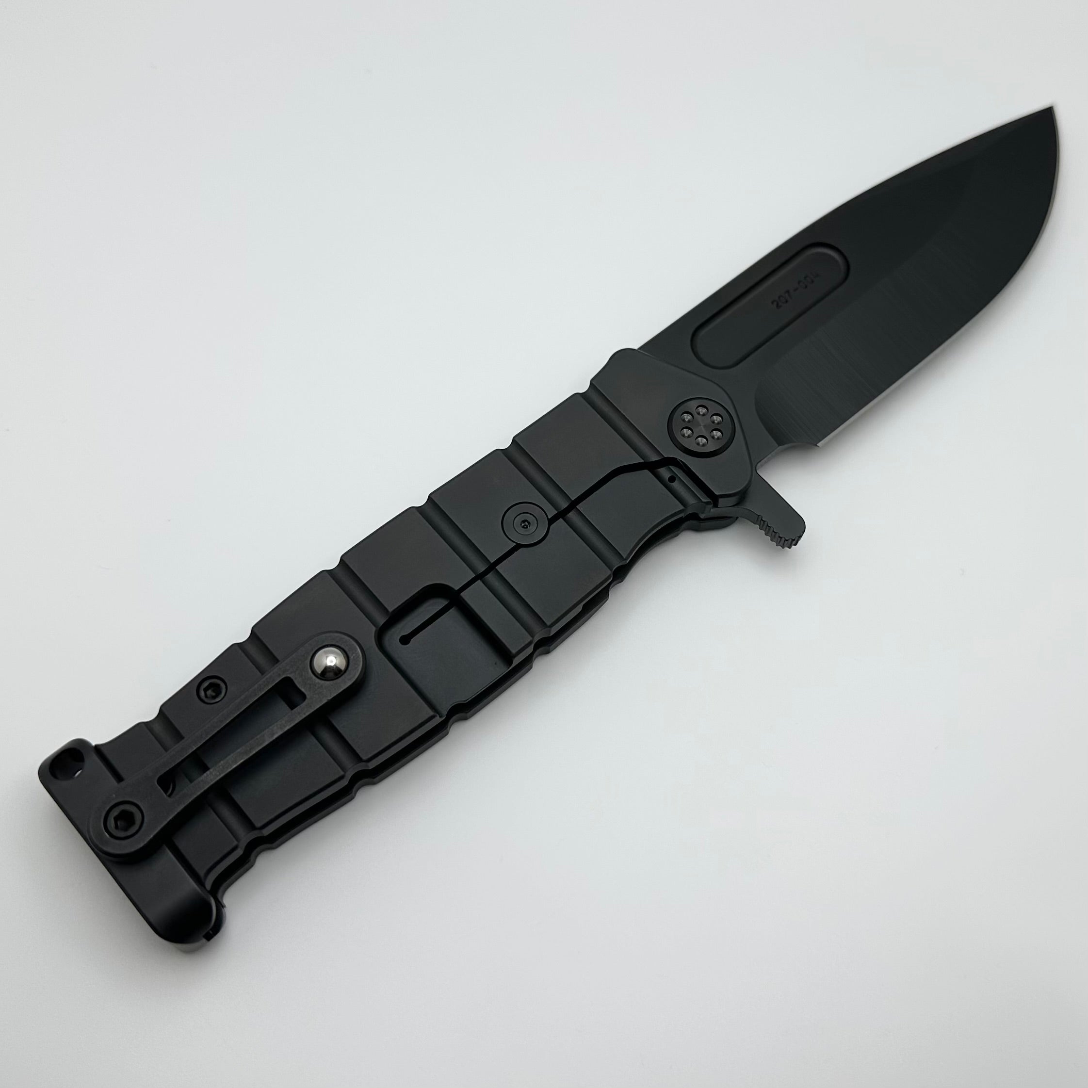 Medford Knife Fighter Flipper USMC DLC Handles & Black Hardware w/ DLC 3V