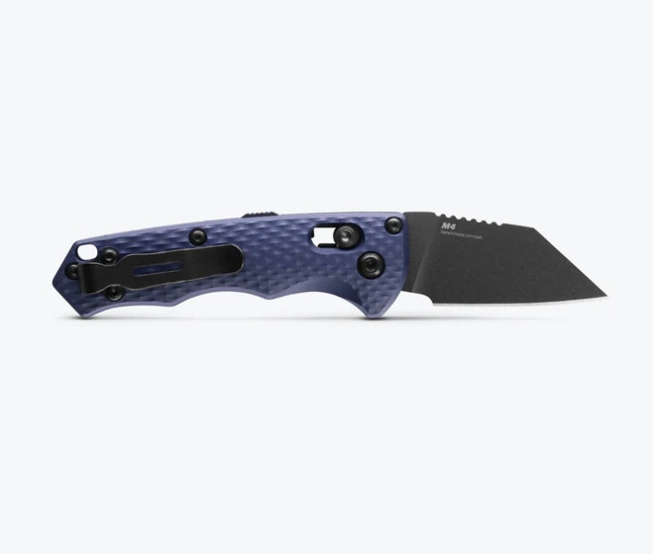 Benchmade Auto Partial Immunity Crater Blue Aluminum & CPM-M4 2950BK