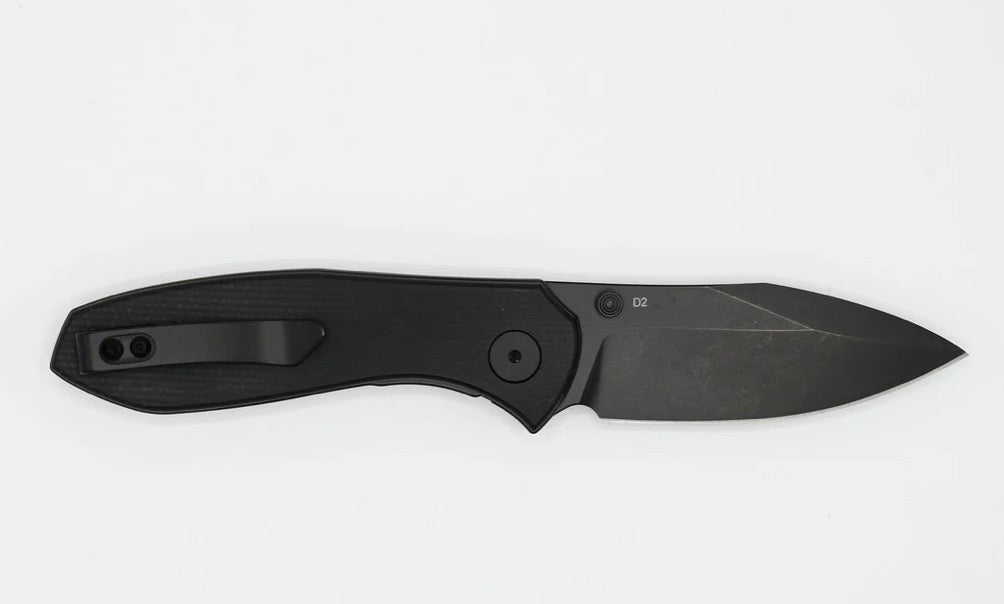 Eikonic Knives Kasador Night Black Micarta & Black D2 331BB