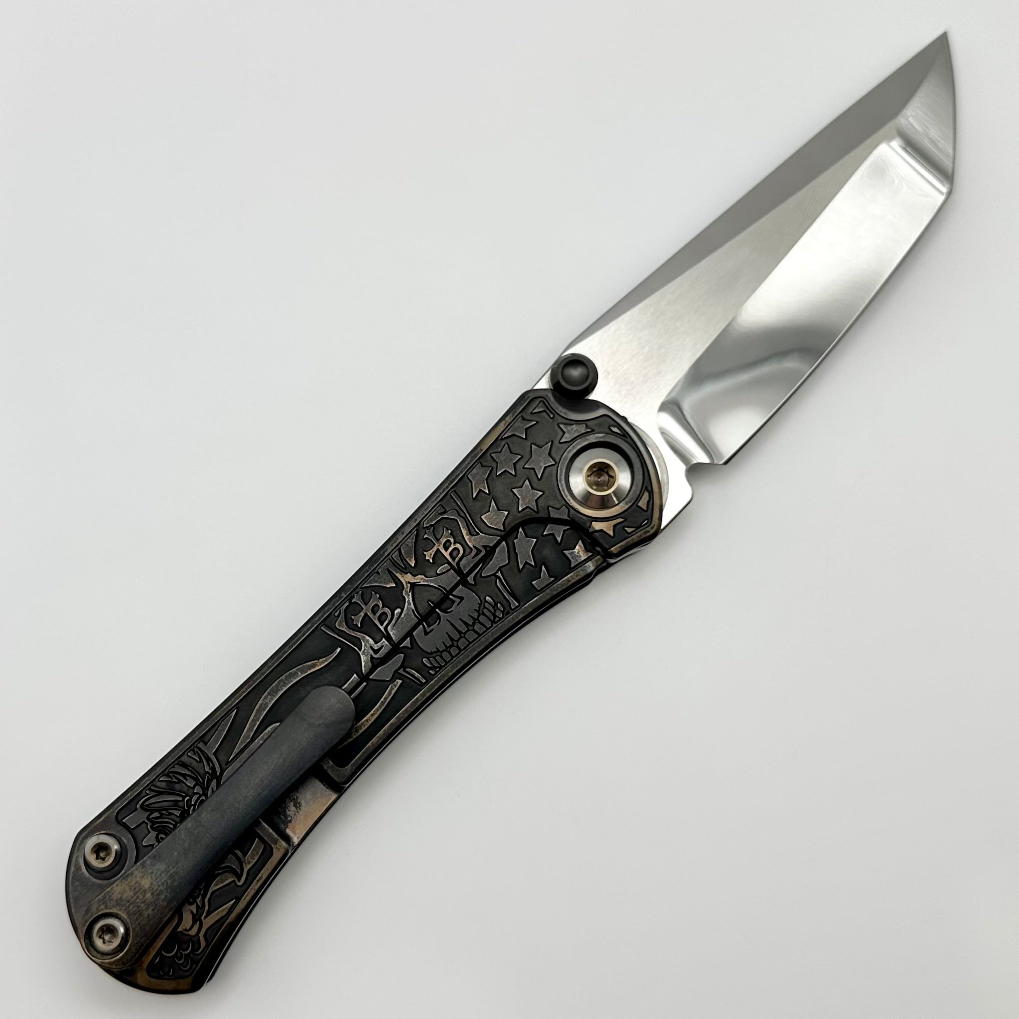 Borka Blades & Marfione Custom & Ti2 Design SBTF Patriot 2024 w/ Mirror Star Ground M390