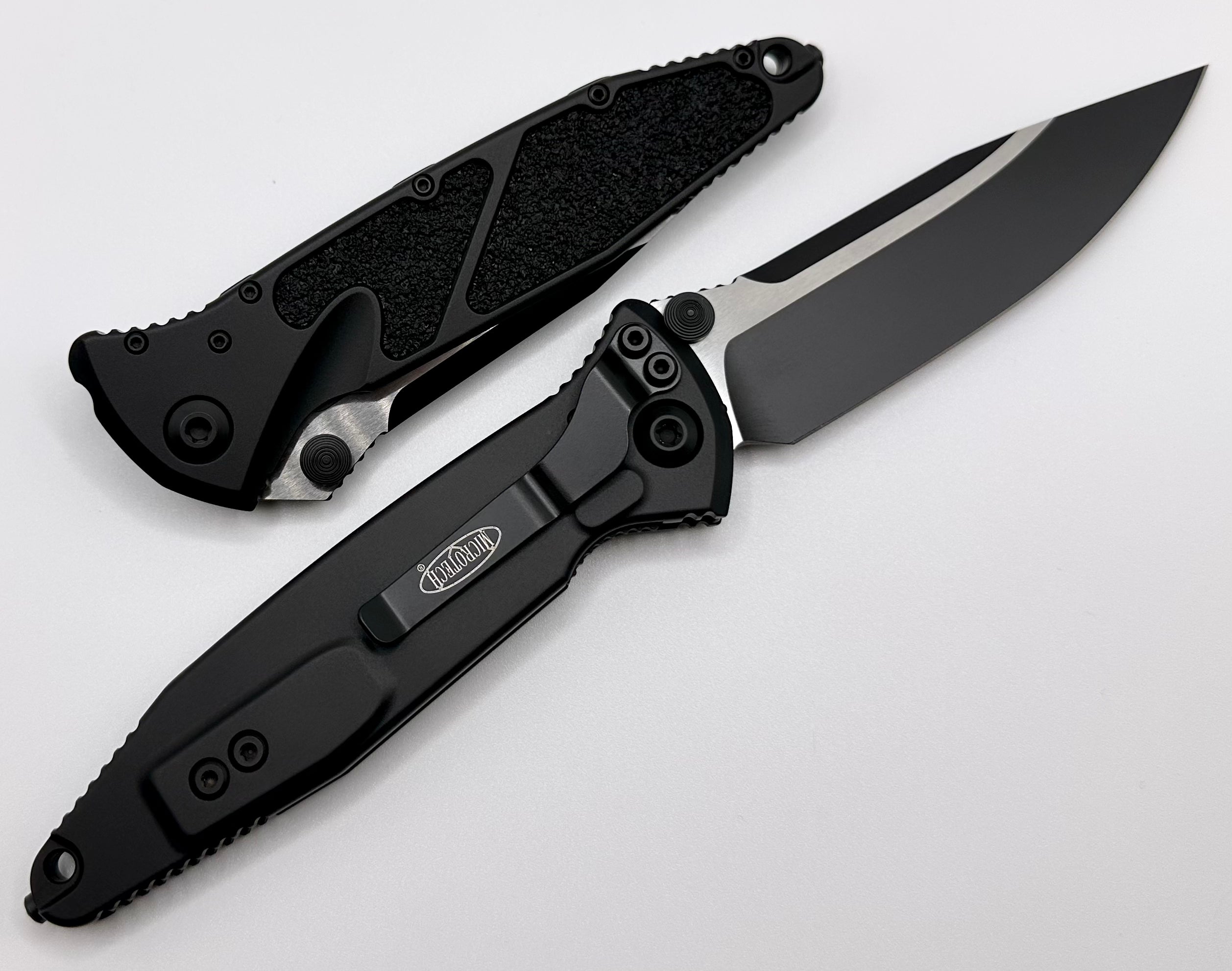 Microtech Socom Elite Single Edge Manual Black Tactical Standard 160-1T