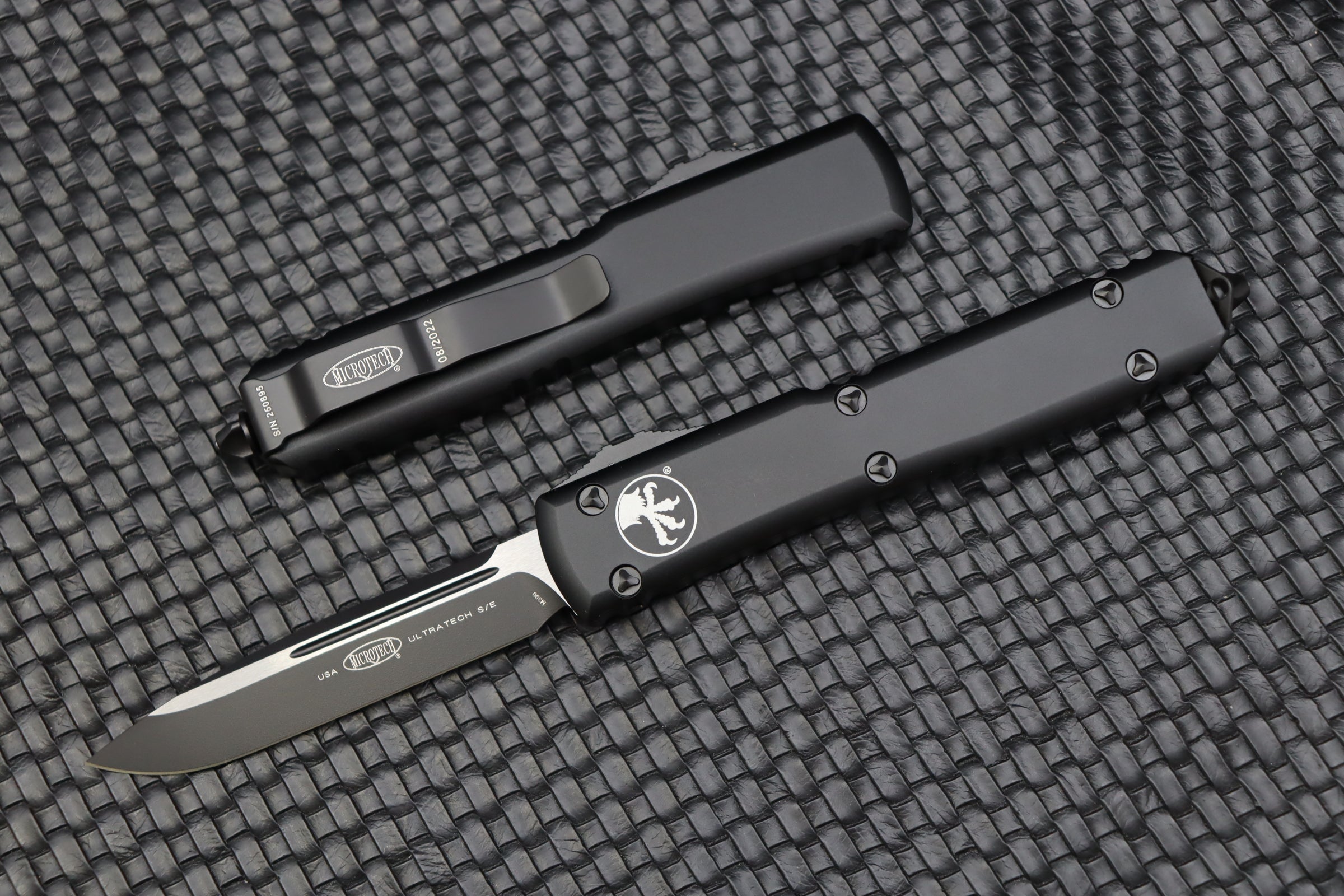 Microtech Ultratech S/E Black Tactical 121-1T