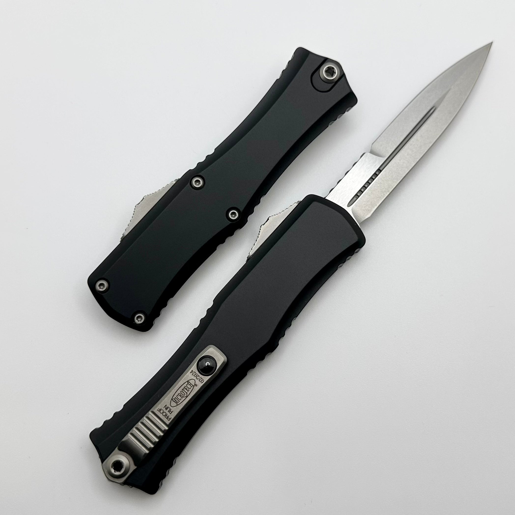 Microtech Knives Mini Hera Stonewash Bayonet M390MK w/ Black Handle Proof Run 1701M-10PR ONE PER HOUSEHOLD