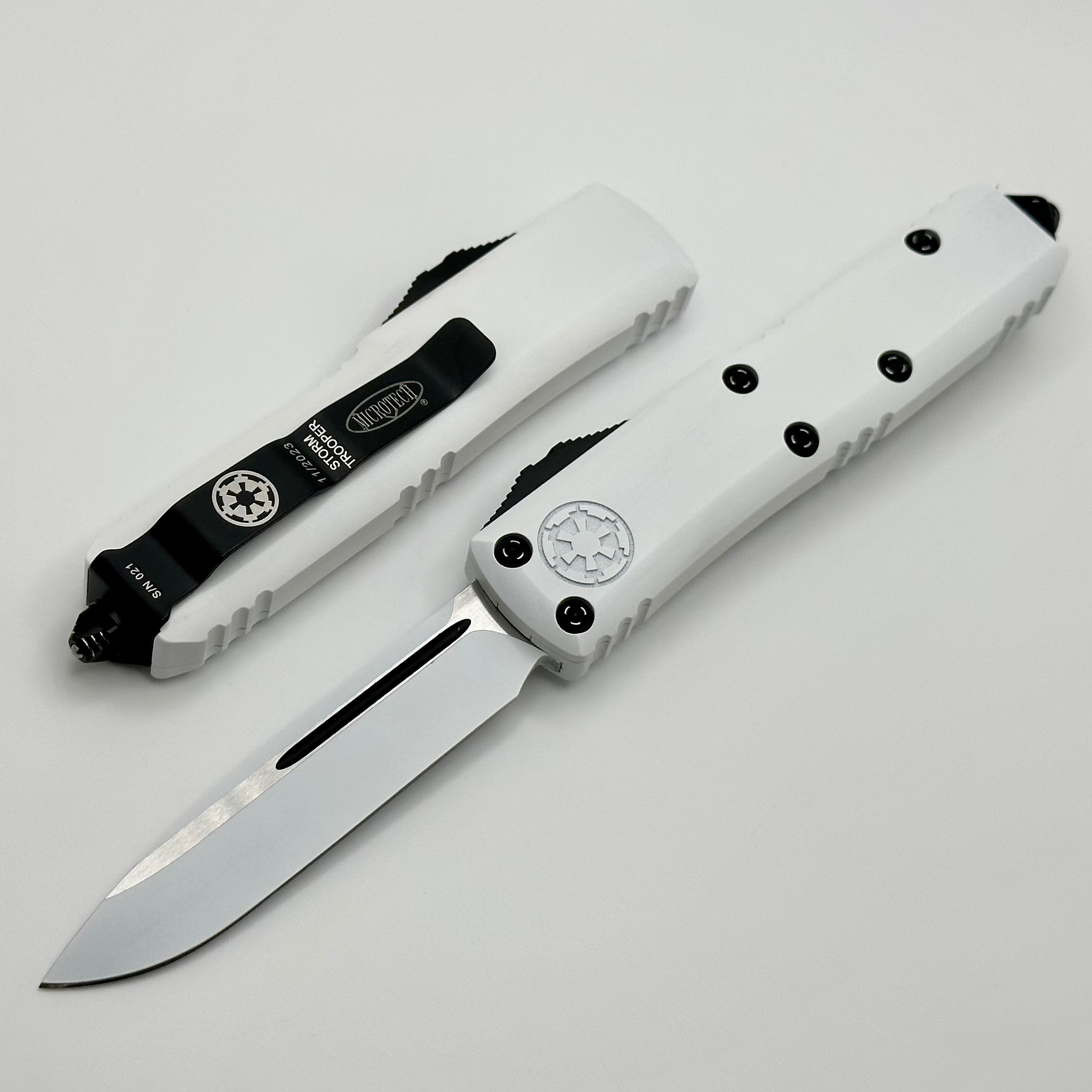 Microtech UTX-85 Single Edge Storm Trooper Signature Series 231-1STD