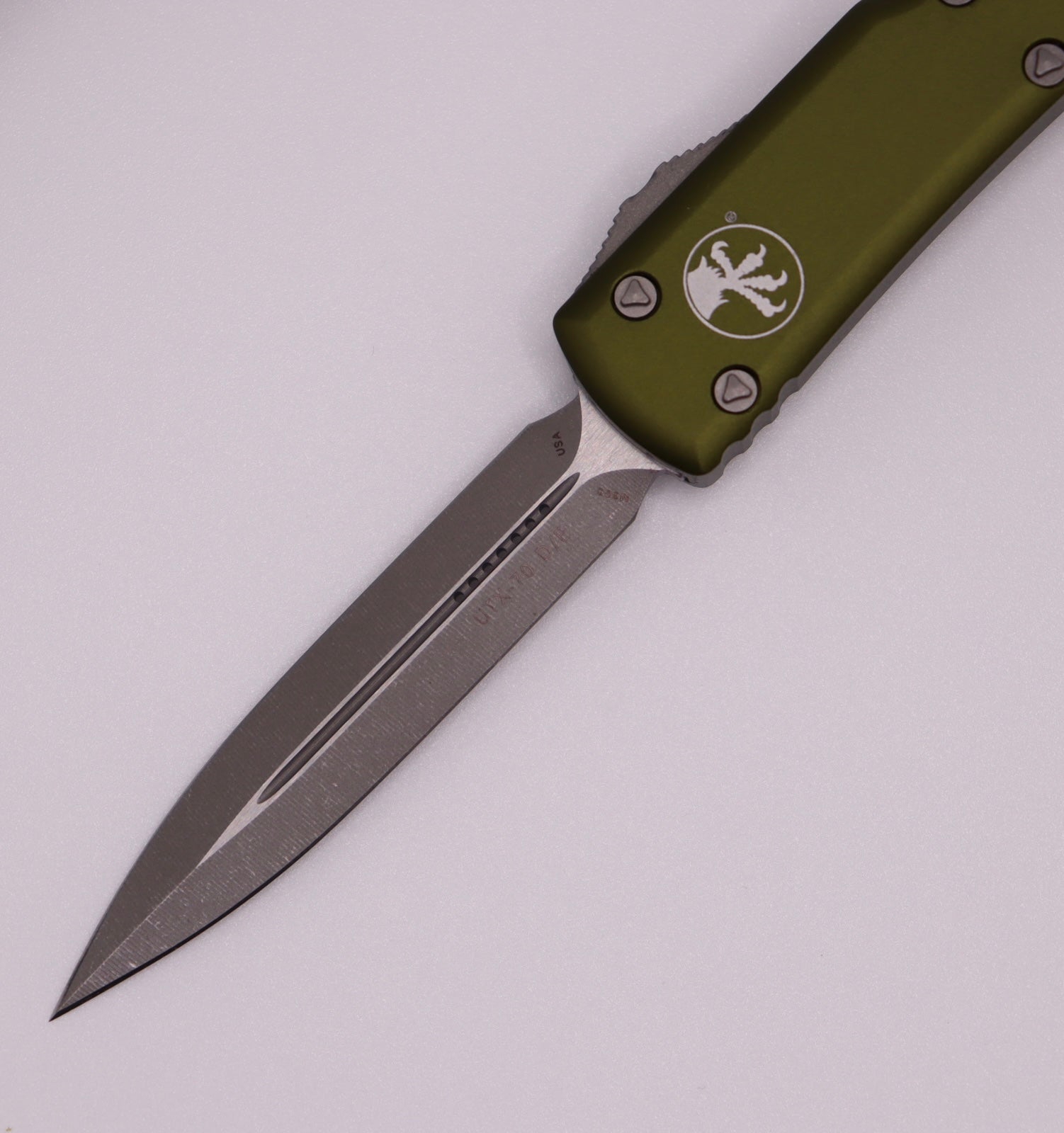 Microtech UTX-70 D/E Apocalyptic Standard & OD Green 147-10APOD