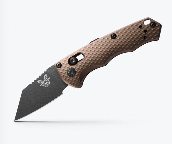 Benchmade Auto Partial Immunity Flat Dark Earth Aluminum & CPM-M4 2950BK-1