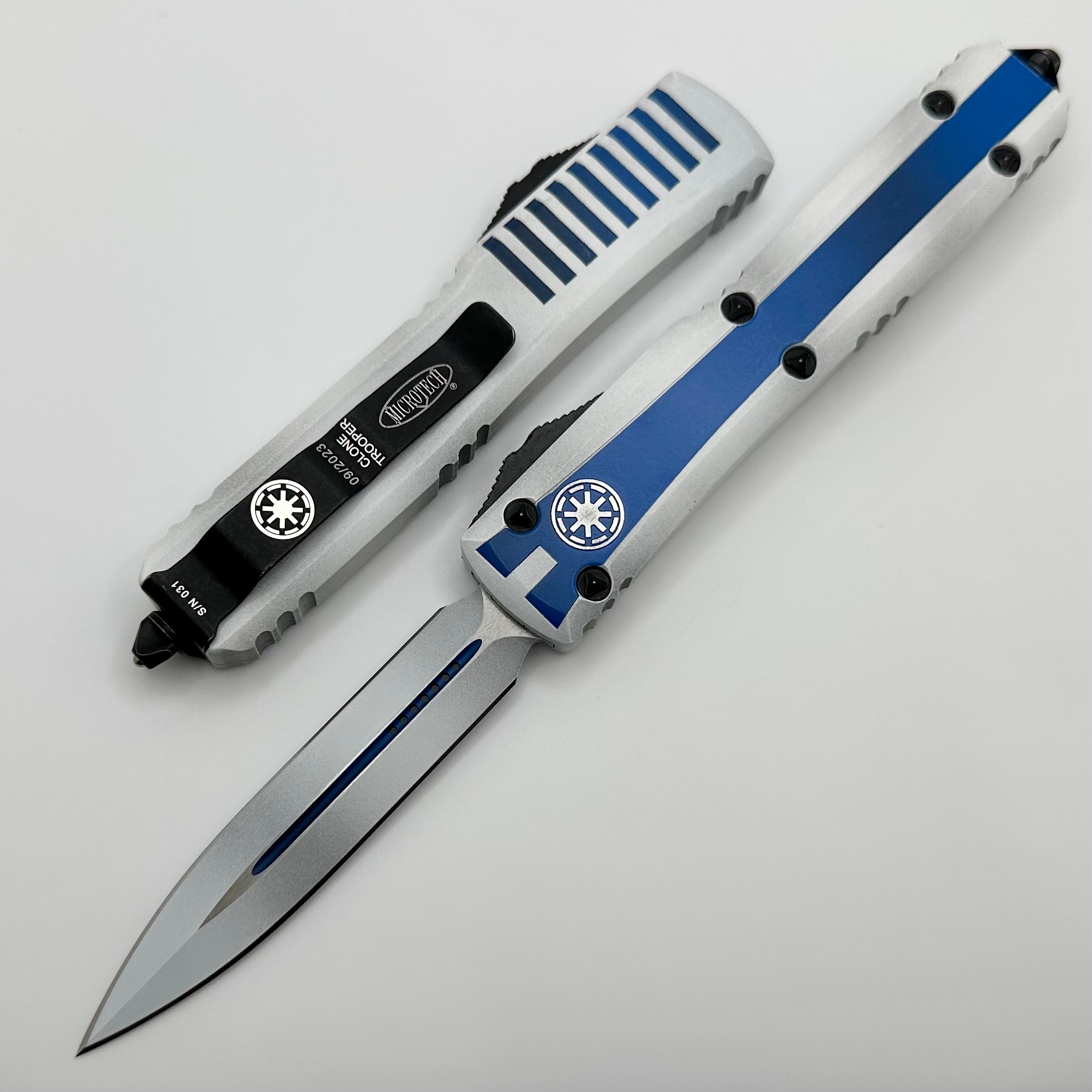 Microtech Ultratech Double Edge Clone Trooper Signature Series 122-1CO