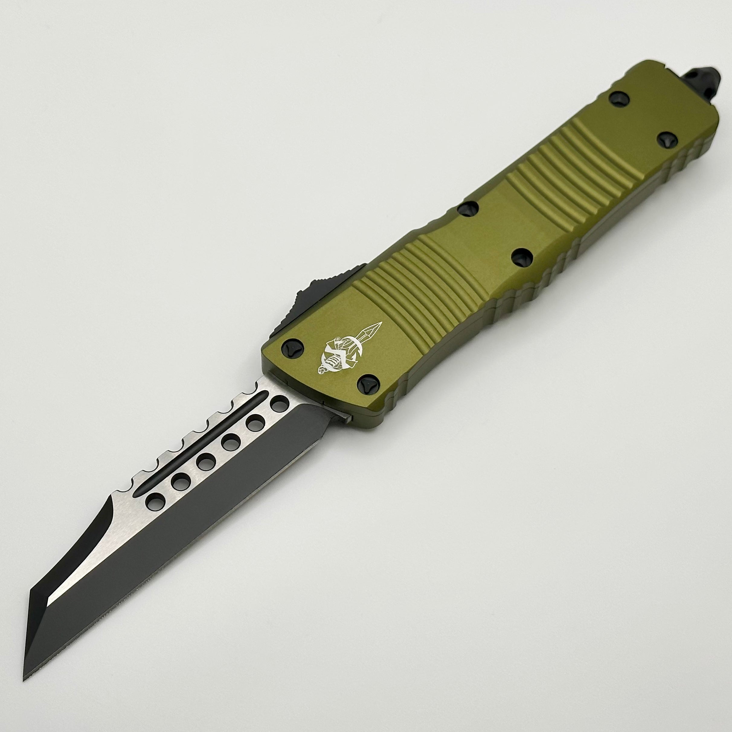 Microtech Combat Troodon Warhound OD Green Standard Signature Series 219W-1ODS