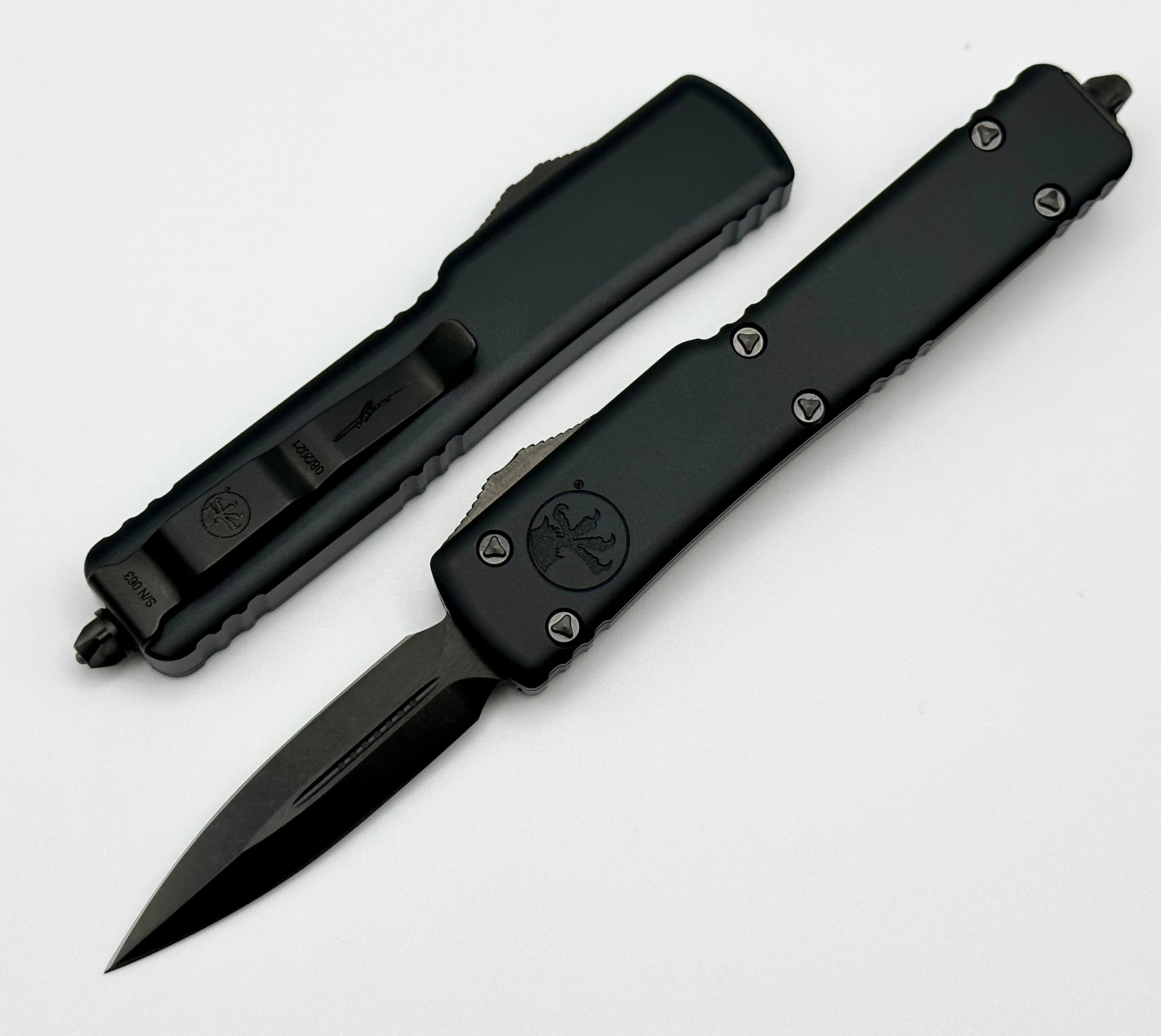 Microtech UTX-70 D/E Shadow DLC Cali Version CA147-1DLCTSH