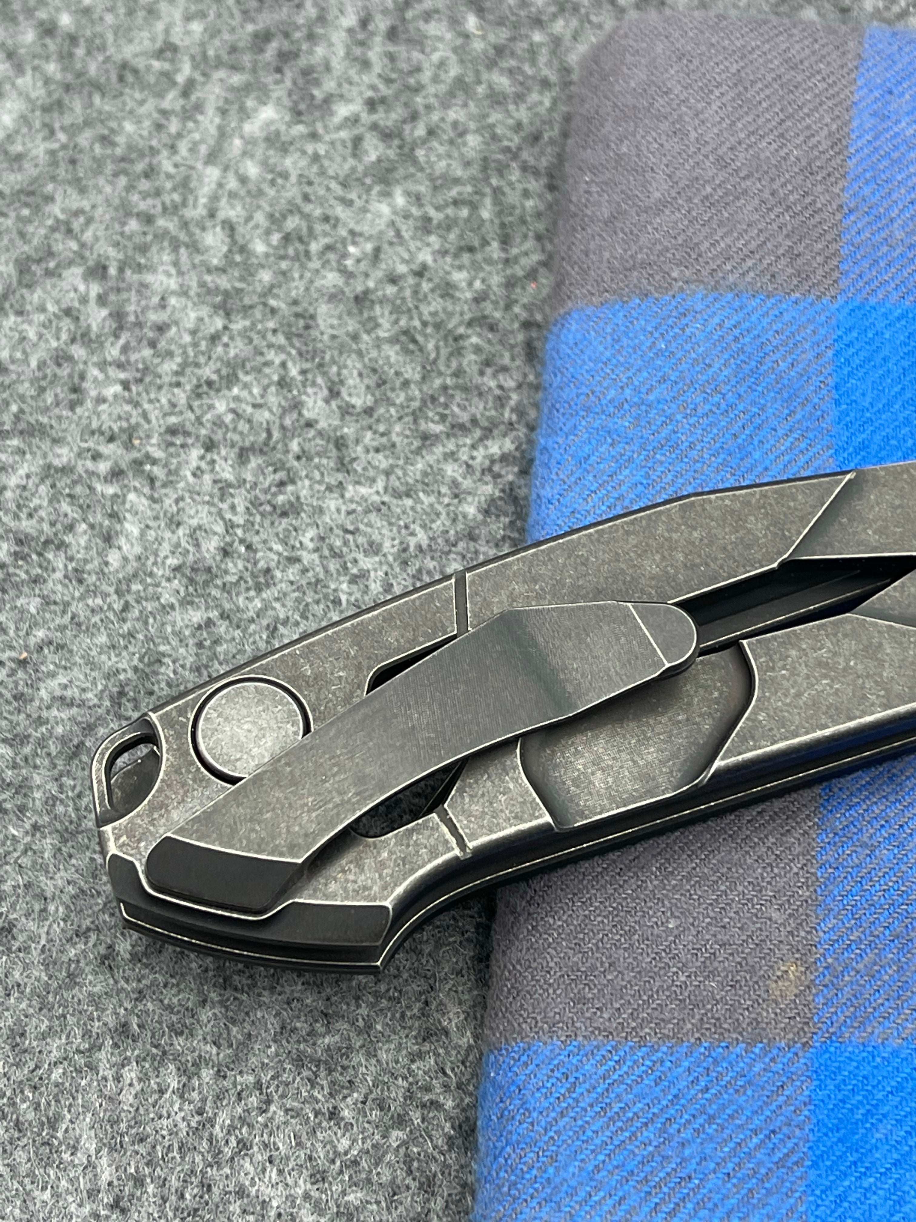 Custom Knife Factory CKF T15 M398 Black Return