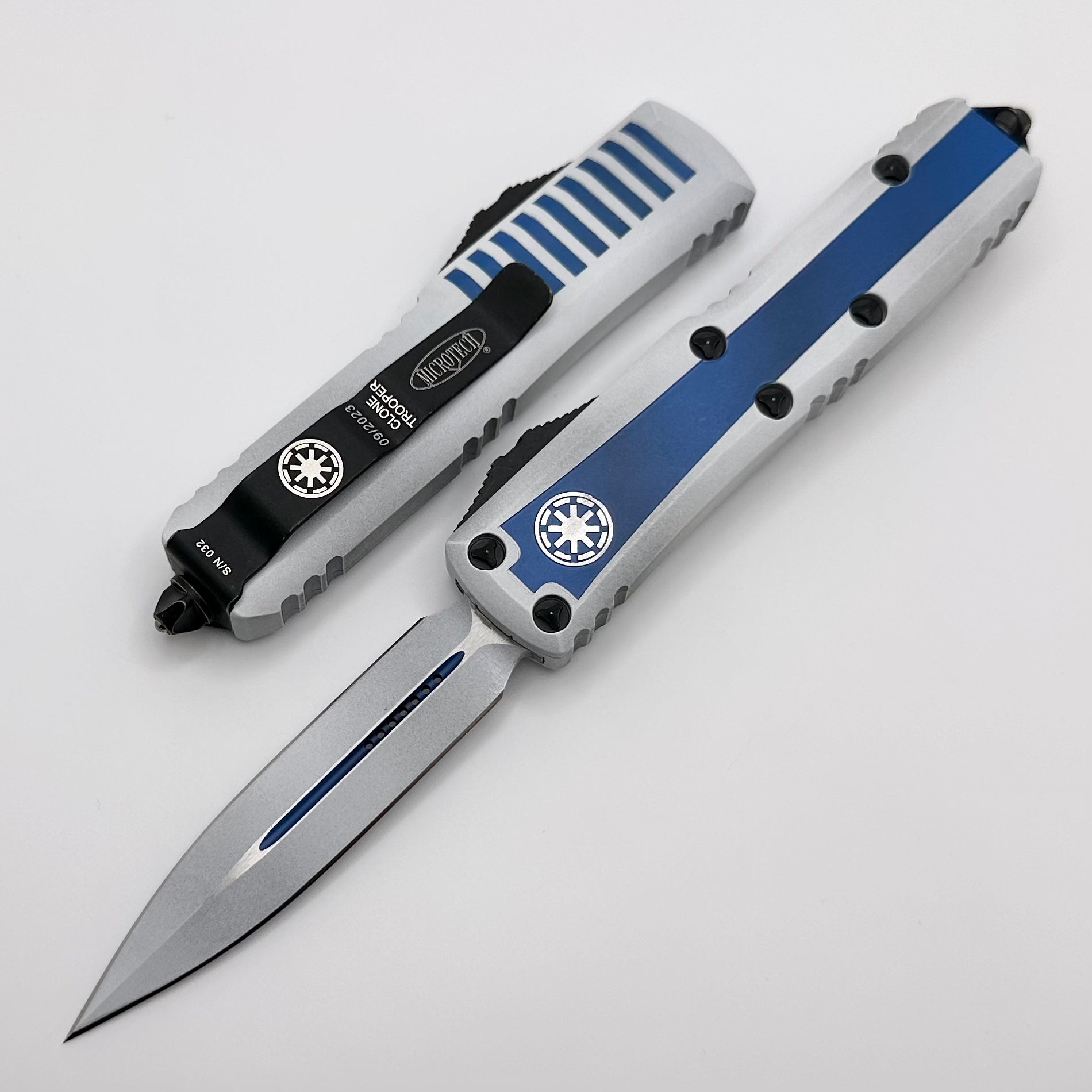 Microtech UTX-85 Double Edge Clone Trooper Signature Series 232-1CO