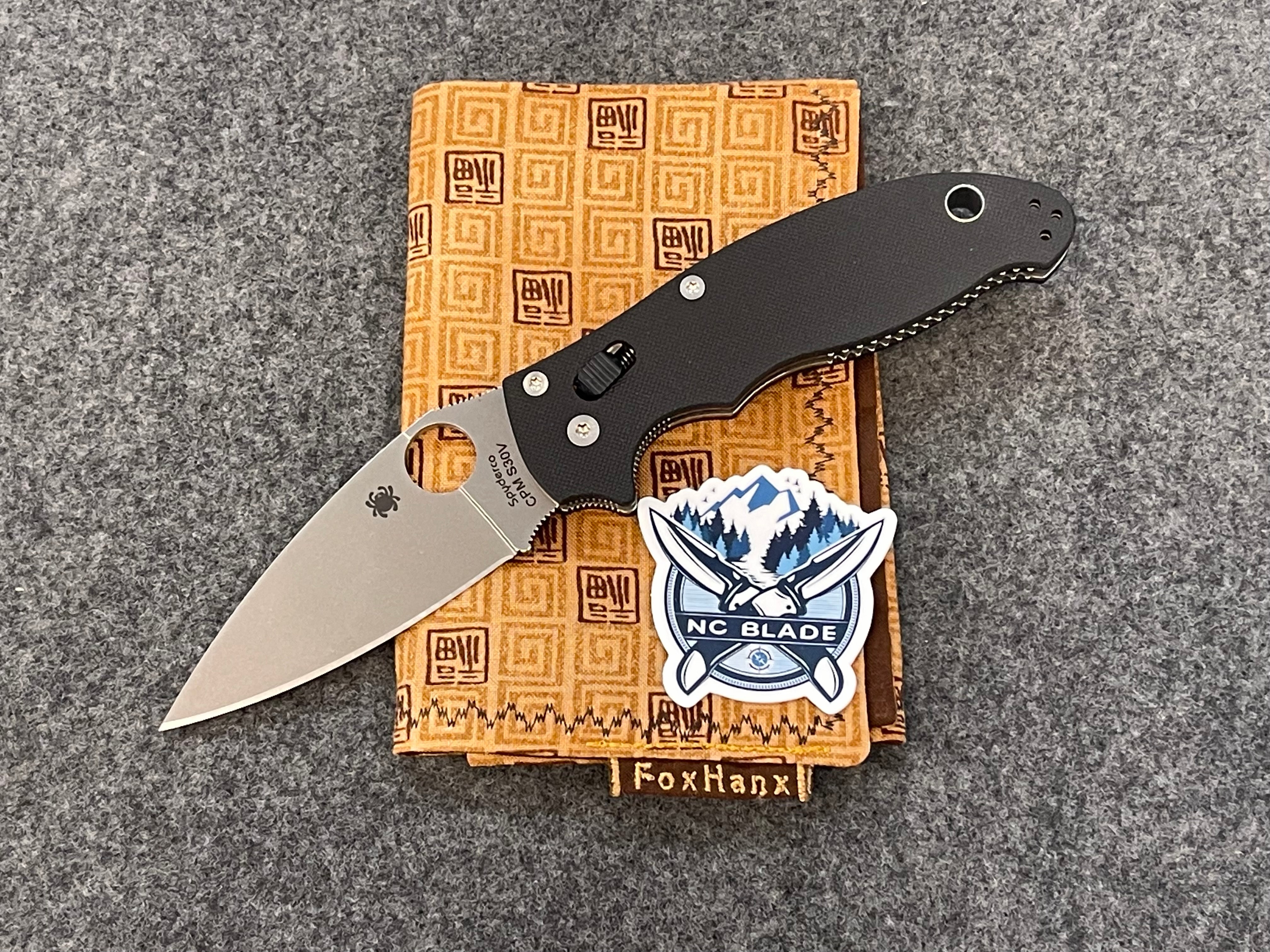 Spyderco Manix 2 Black G10 C101GP2