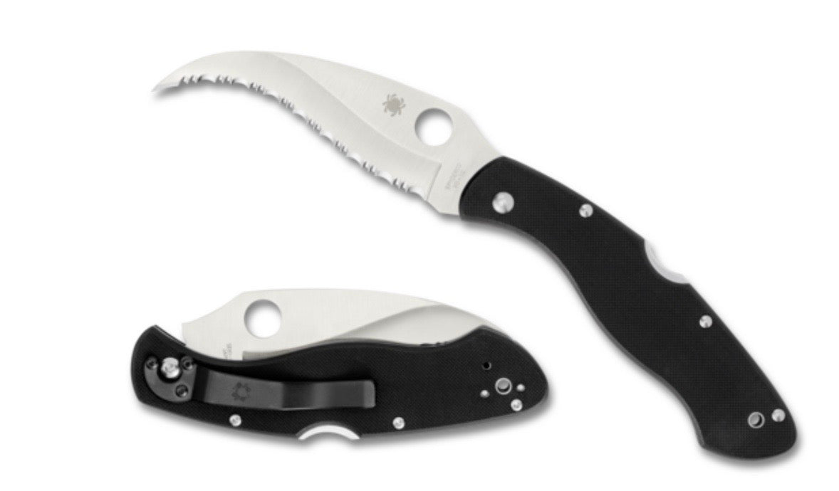 Spyderco Knives Civilian Black G-10 & VG-10 C12GS