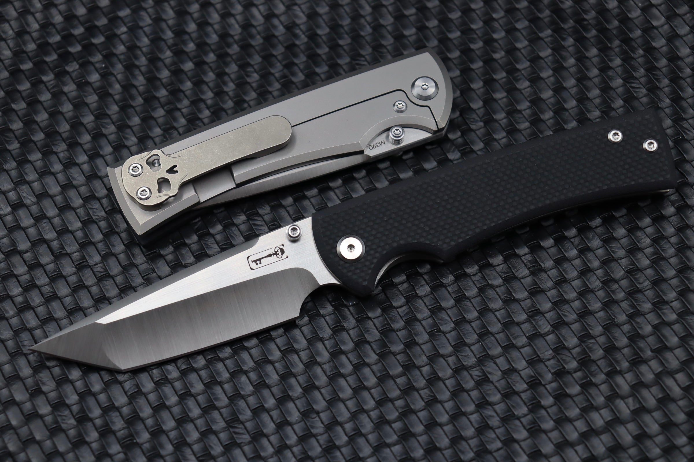 Chaves Knives 229 Liberation Tanto M390 & Black G-10