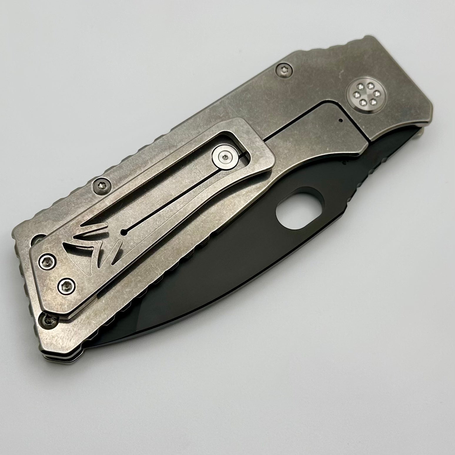 Medford TFF-1 S35VN PVD w/ Tumbled Handles