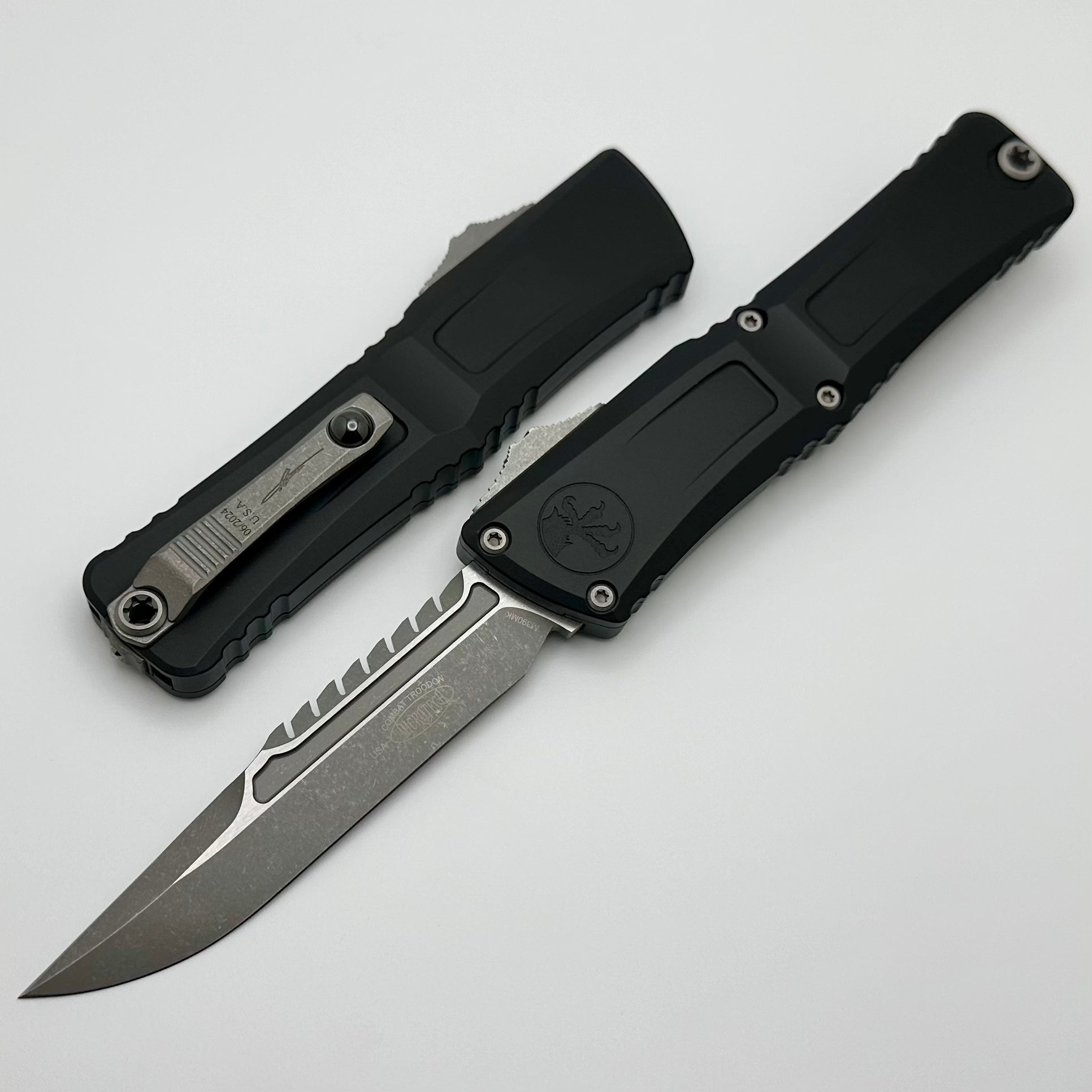 Microtech Knives Combat Troodon Gen III Interceptor Apocalyptic Standard Signature Series 1217-10APS