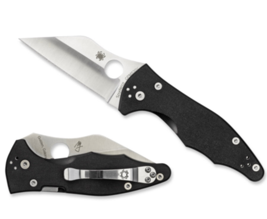 Spyderco Yojimbo 2 Black G-10 & S30V C85GP2