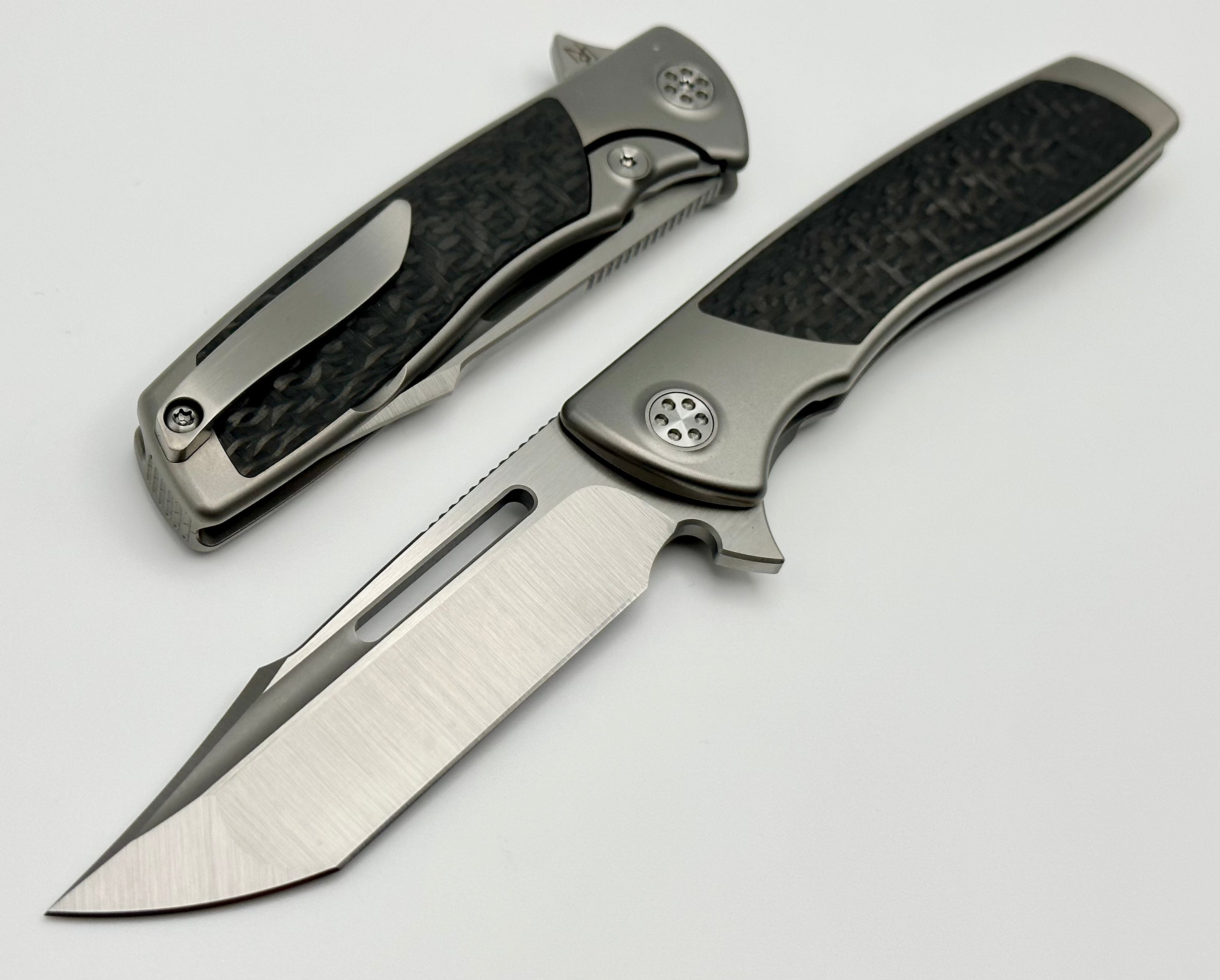 SharpByDesign Mini Evo Carbon Fiber & Harpoon M390